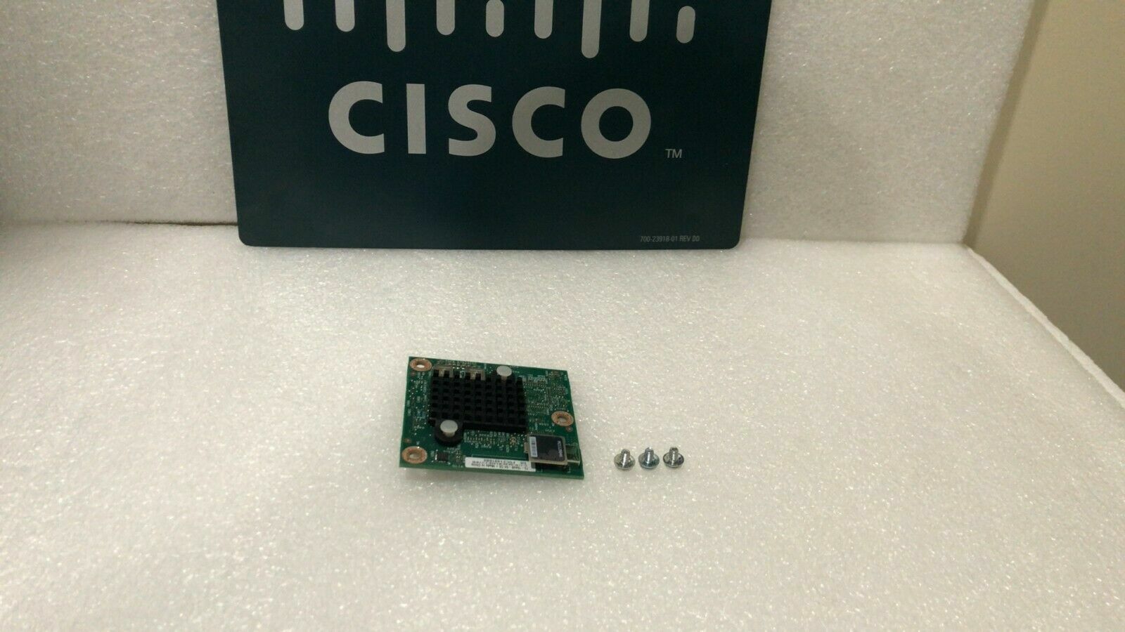 CISCO PVDM4-64 4th Gen 64-Channel High-Density Voice DSP Module w/ Mount Screws