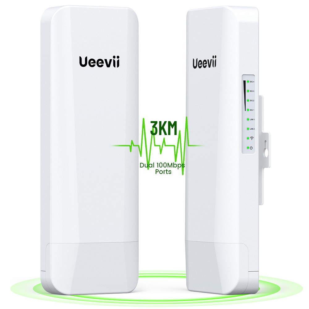 UeeVii CPE453 Wireless Bridge 5.8G Point to Point CPE Network Expansion Longrang