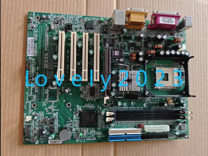 1pc used MSI MS-6571 VER:2 motherboard