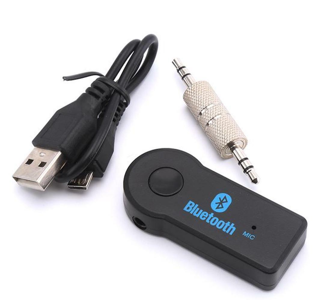 Wireless Bluetooth Receiver 3.5mm AUX Audio Stereo Music Home Car Amp Adapter
