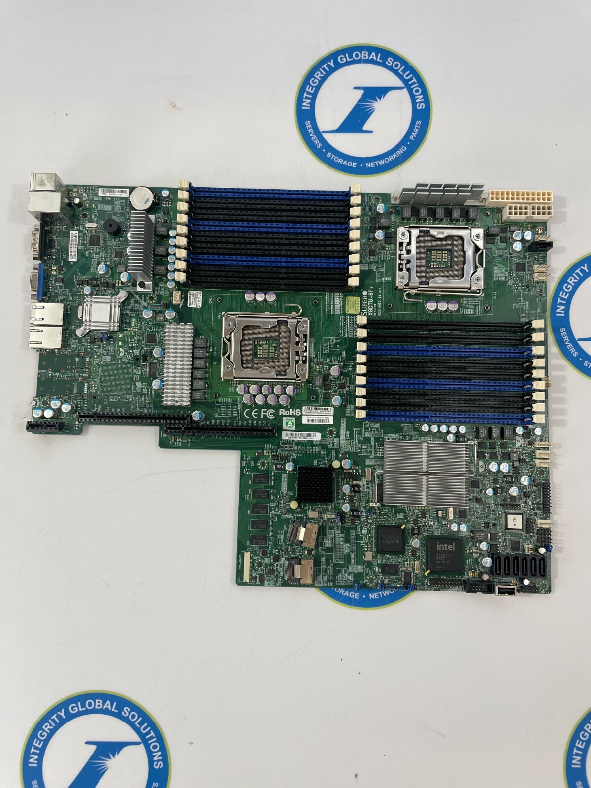 SuperMicro X8DTU-6F+ Motherboard - Dual LGA1366 - Tested -w/ I/O Shield