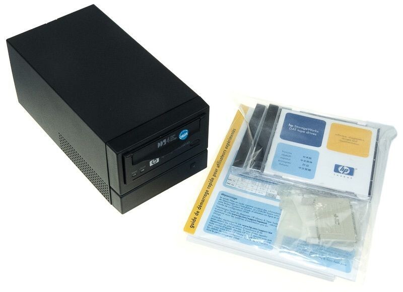 STREAMER HP STORAGEWORKS C5687C Q1554A Q1555A DDS4 20/40GB SCSI C5687-60009