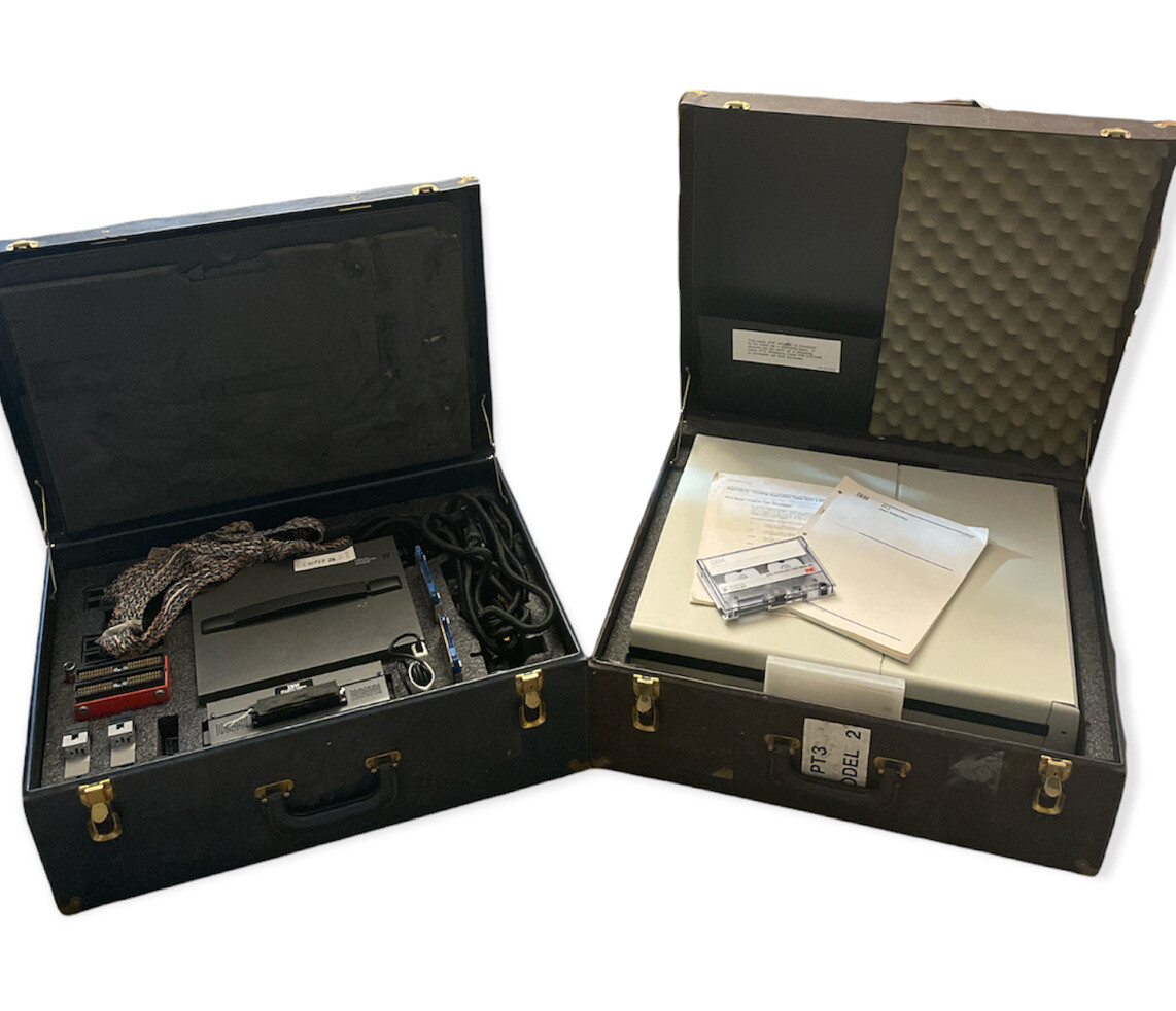 Museum Computer Employee IBM PT-3 Model 2 Powers Up Rare Cases and Accessories