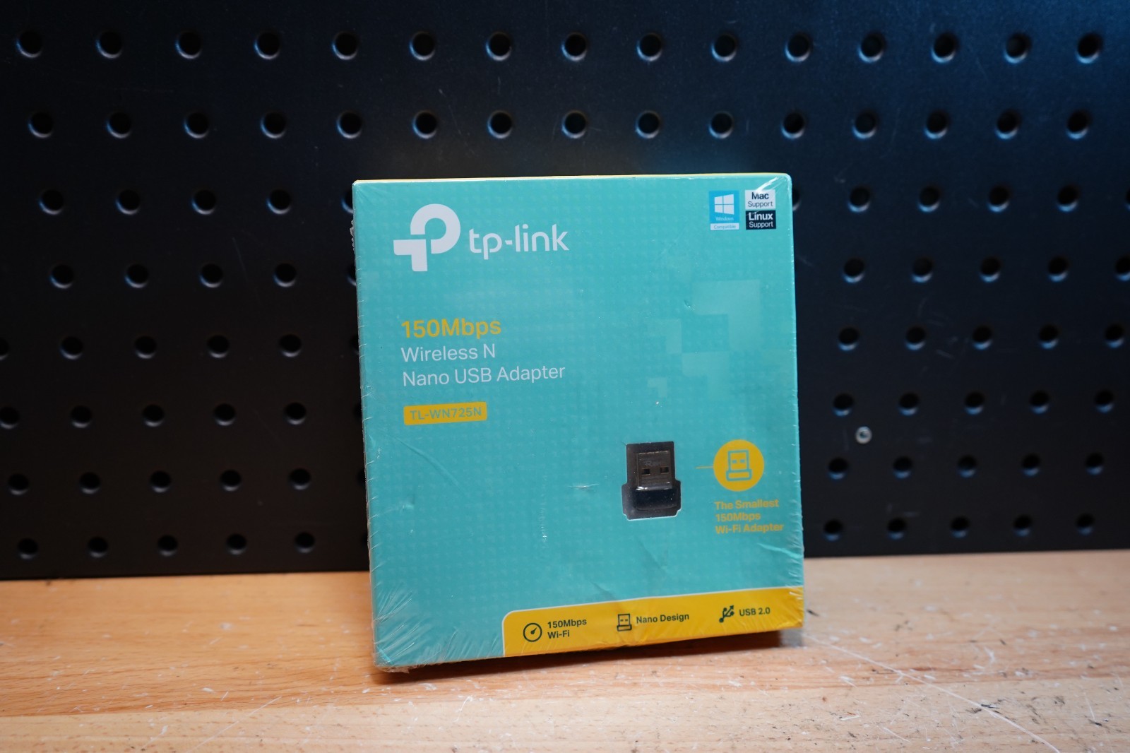 (P) TP-Link TL-WN725N 150Mbps Wireless N Nano USB Adapter New Sealed