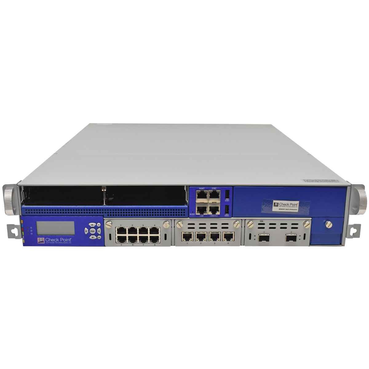 Check Point P-370 + Modules CPAC-8-1C-L CPAC-4-1C-L CPAC-2-10F 2x10G Mini GBICs
