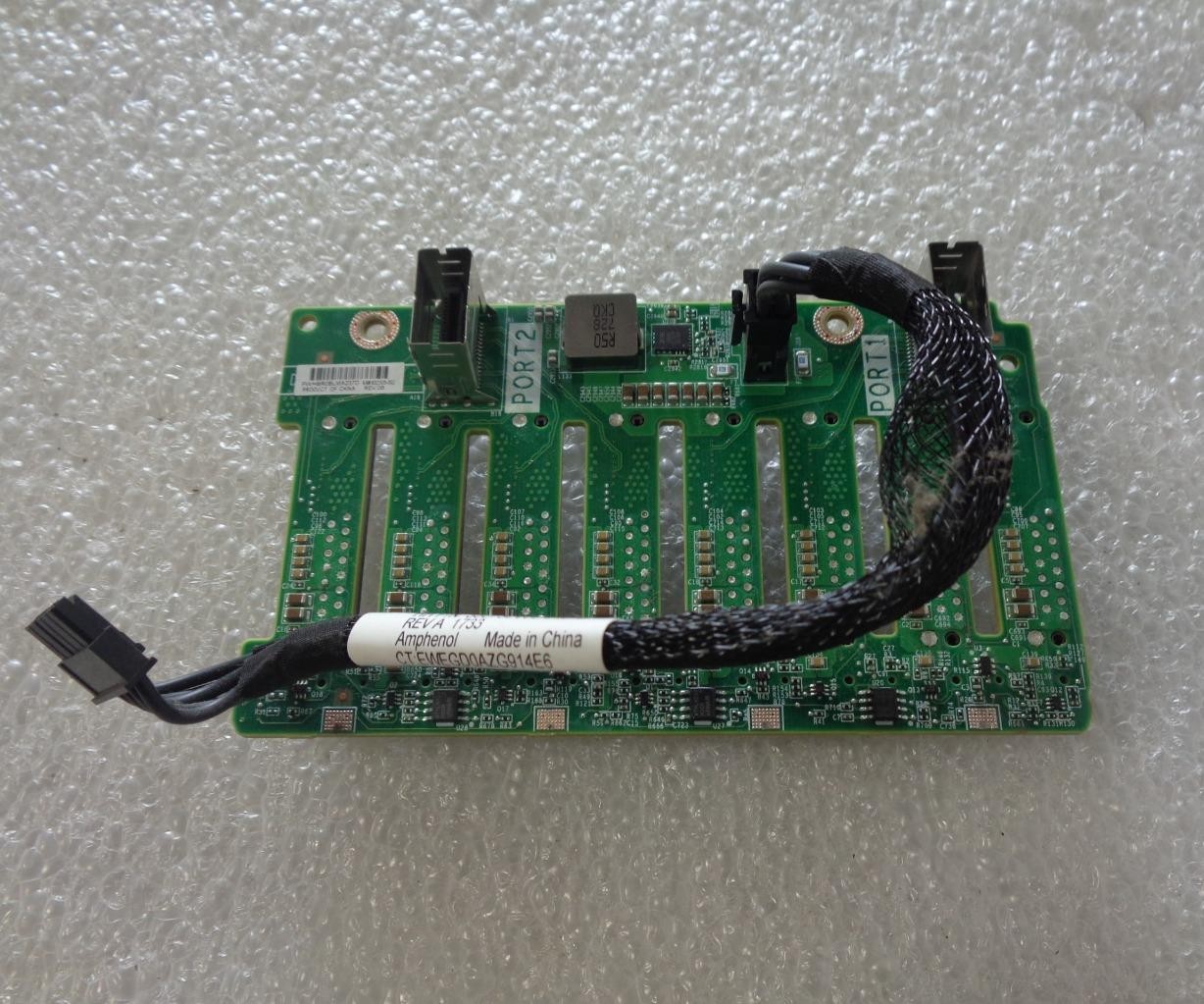 HPE 832305-002 Hard Drive Backplane 2.5" SFF 8-Bay For DL380 Gen10 w/ 875096-001