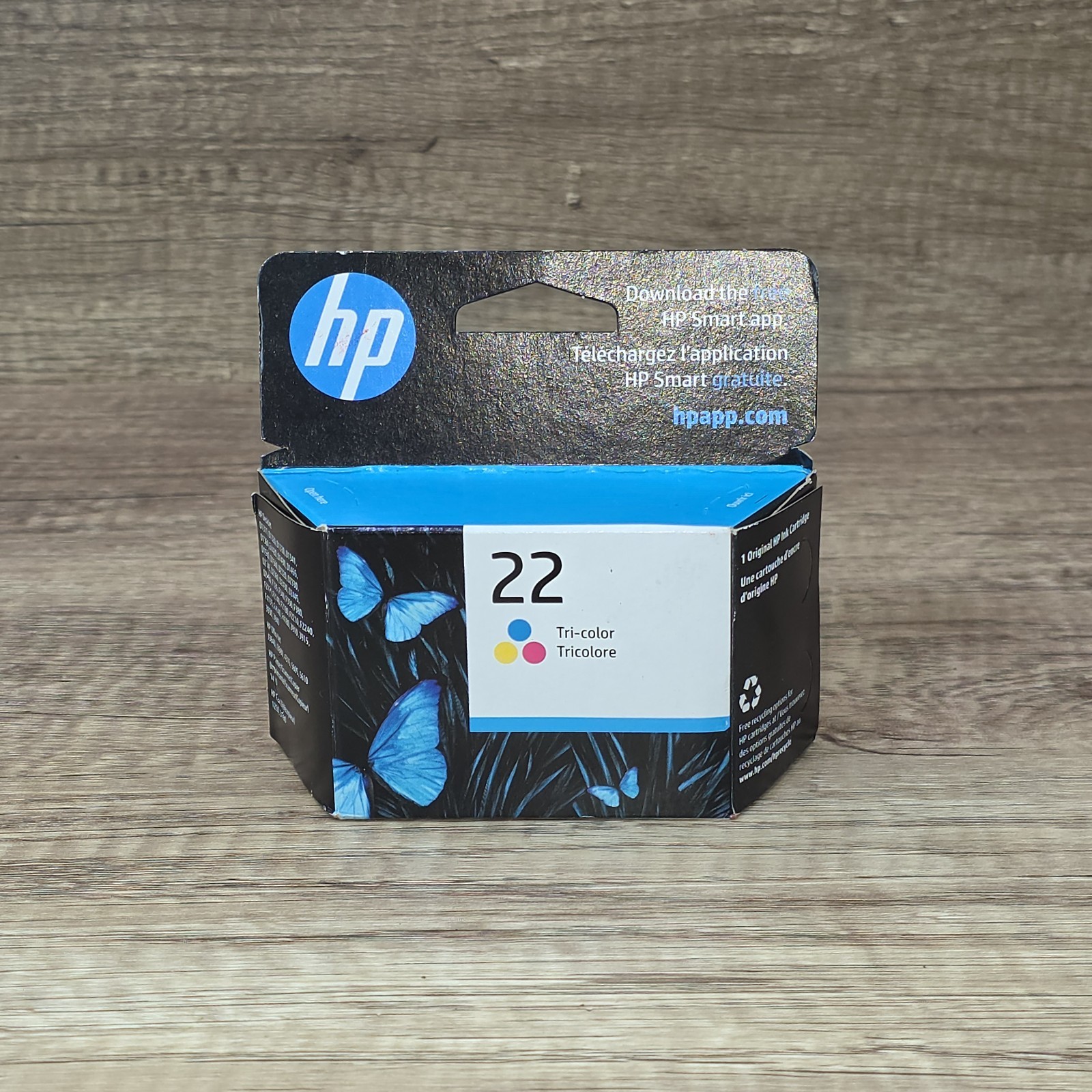 HP 22 Tri-Color Genuine Ink Cartridge Exp JUN 2025 C9352AN NEW