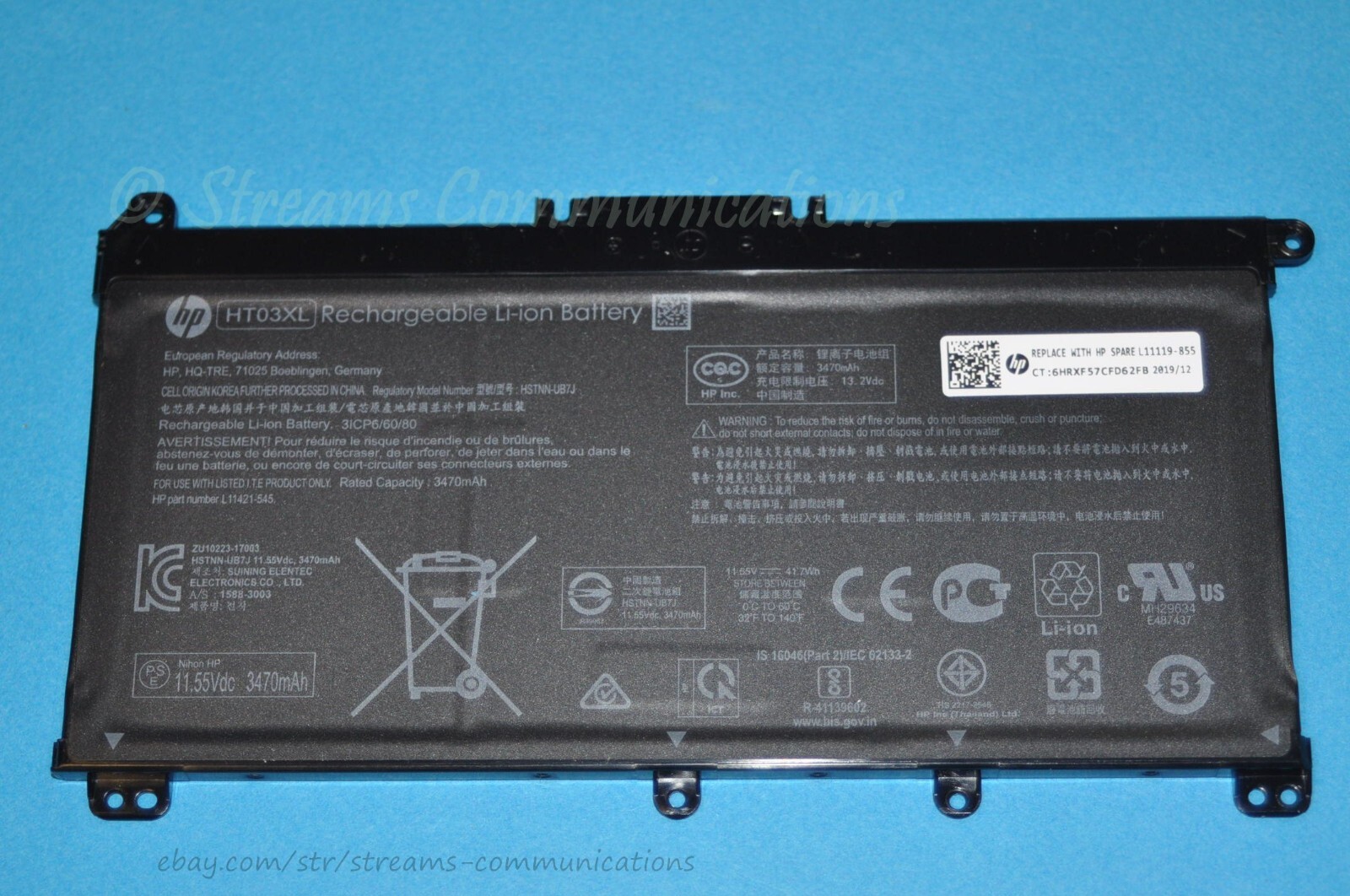 HP 15-dy2131wm 15-dy0013dx 15-dy1025nr 15-dy1043dx 15-dy2152 Laptop OEM Battery