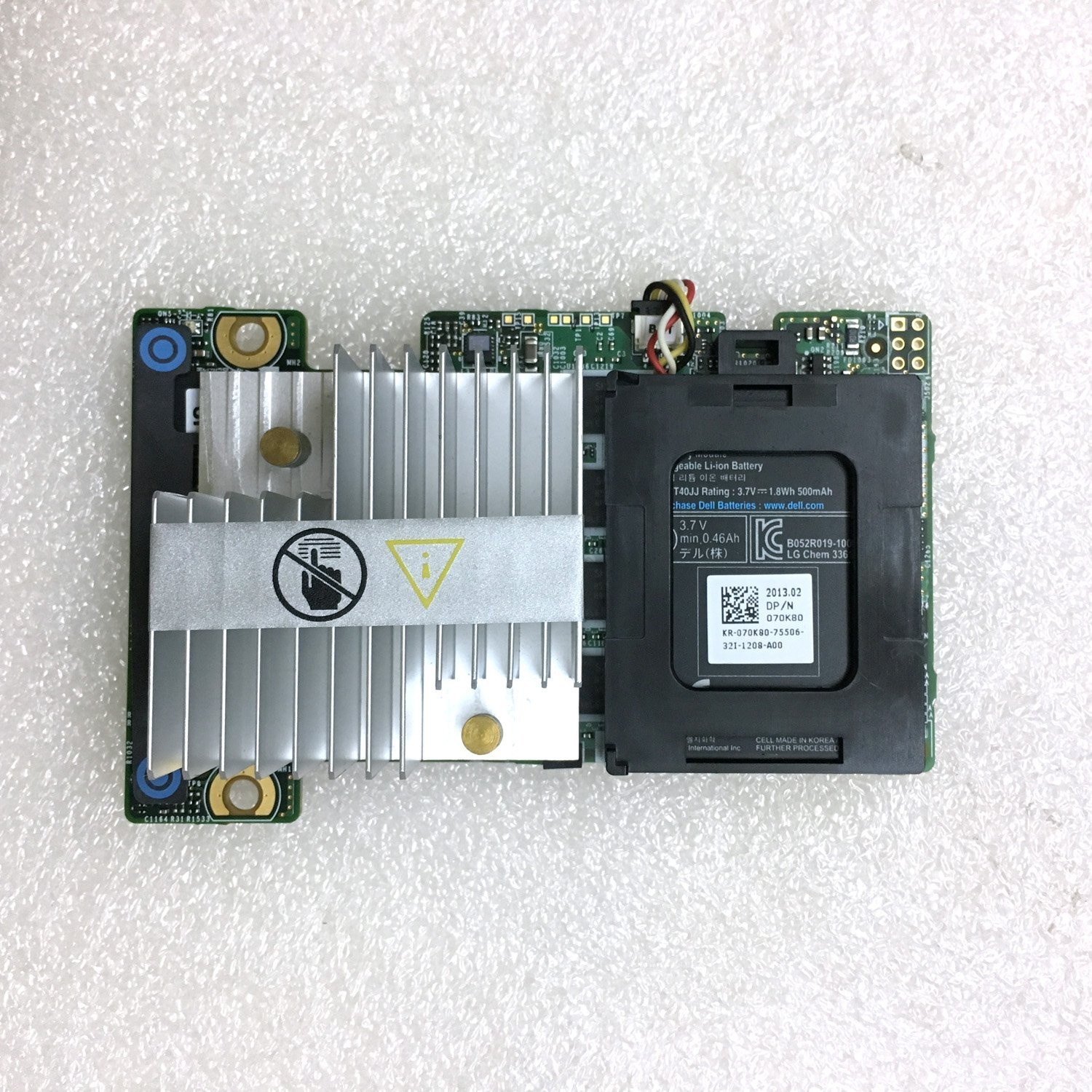 0TY8F9 Dell PowerEdge PERC H710P 6Gb/s 1Gb Mini Mono RAID Controller W/ Battery