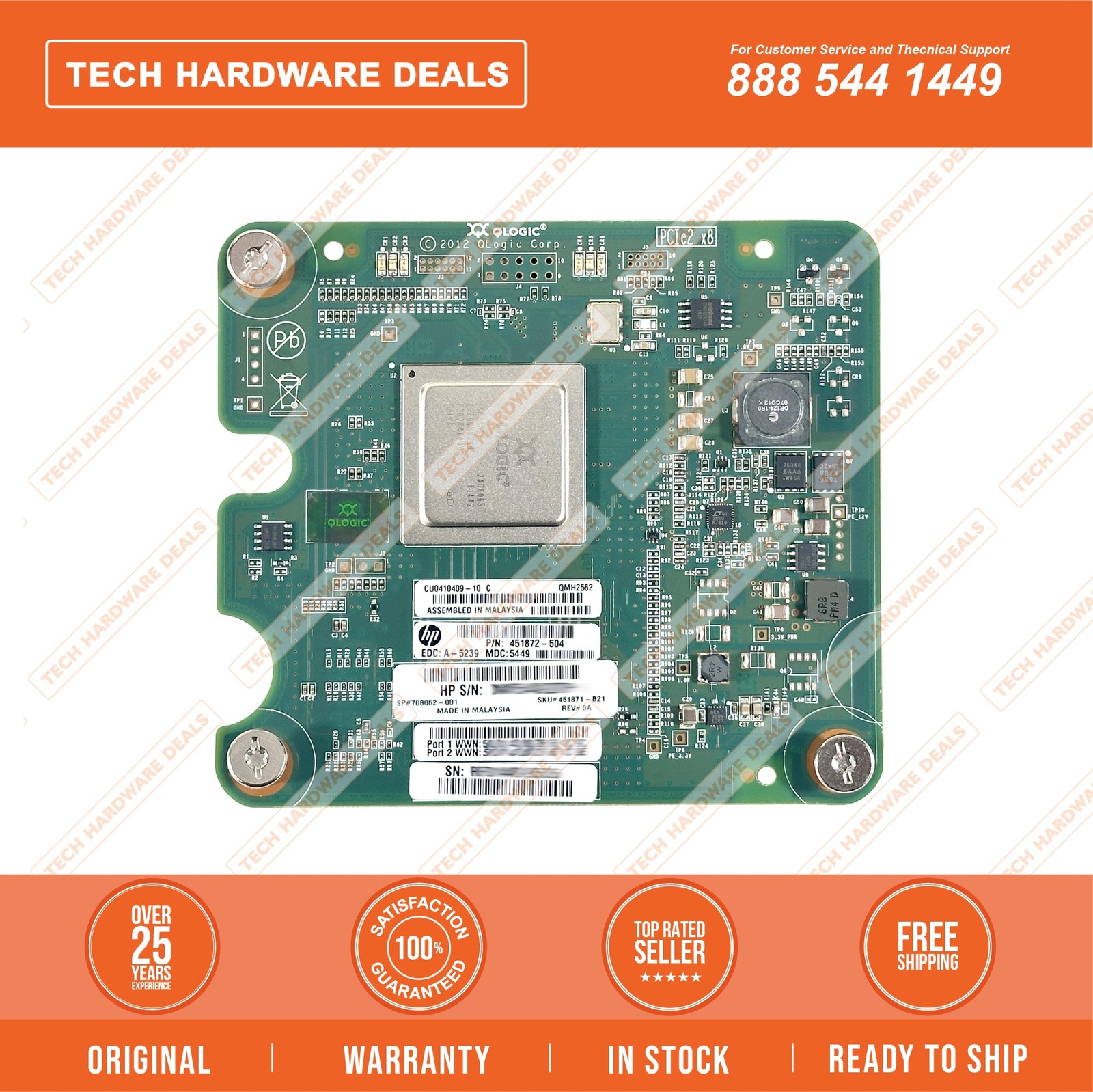 708062-001    HP BLc NC364m NIC Adapter Opt Kit