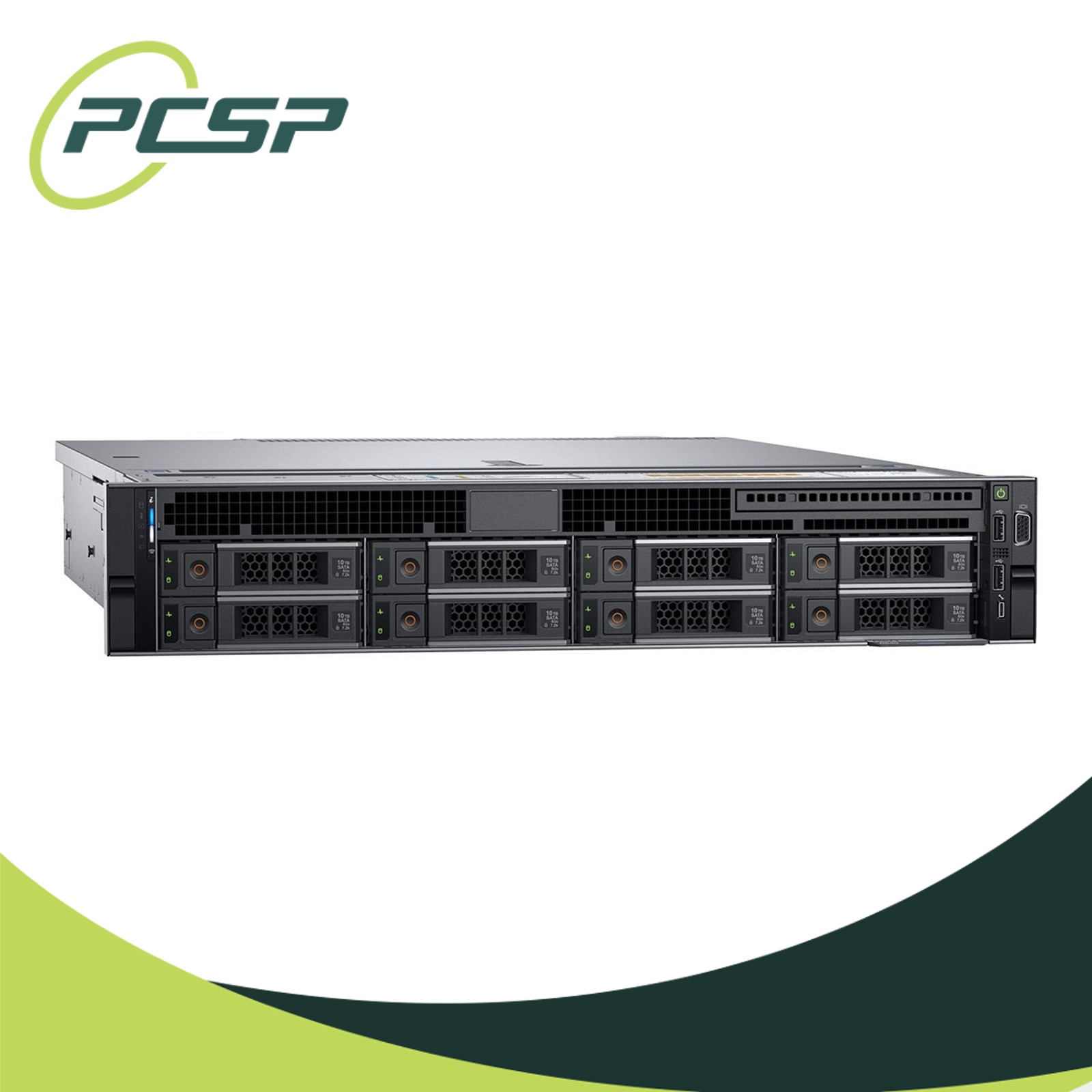 Dell PowerEdge R540 8-Bay LFF 2U Server 2x Xeon Silver 4208 64GB H740P 2x RJ45