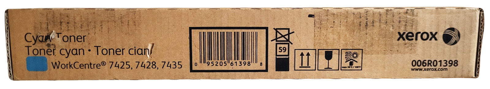 Xerox 006R01398 Cyan Toner Cartridge