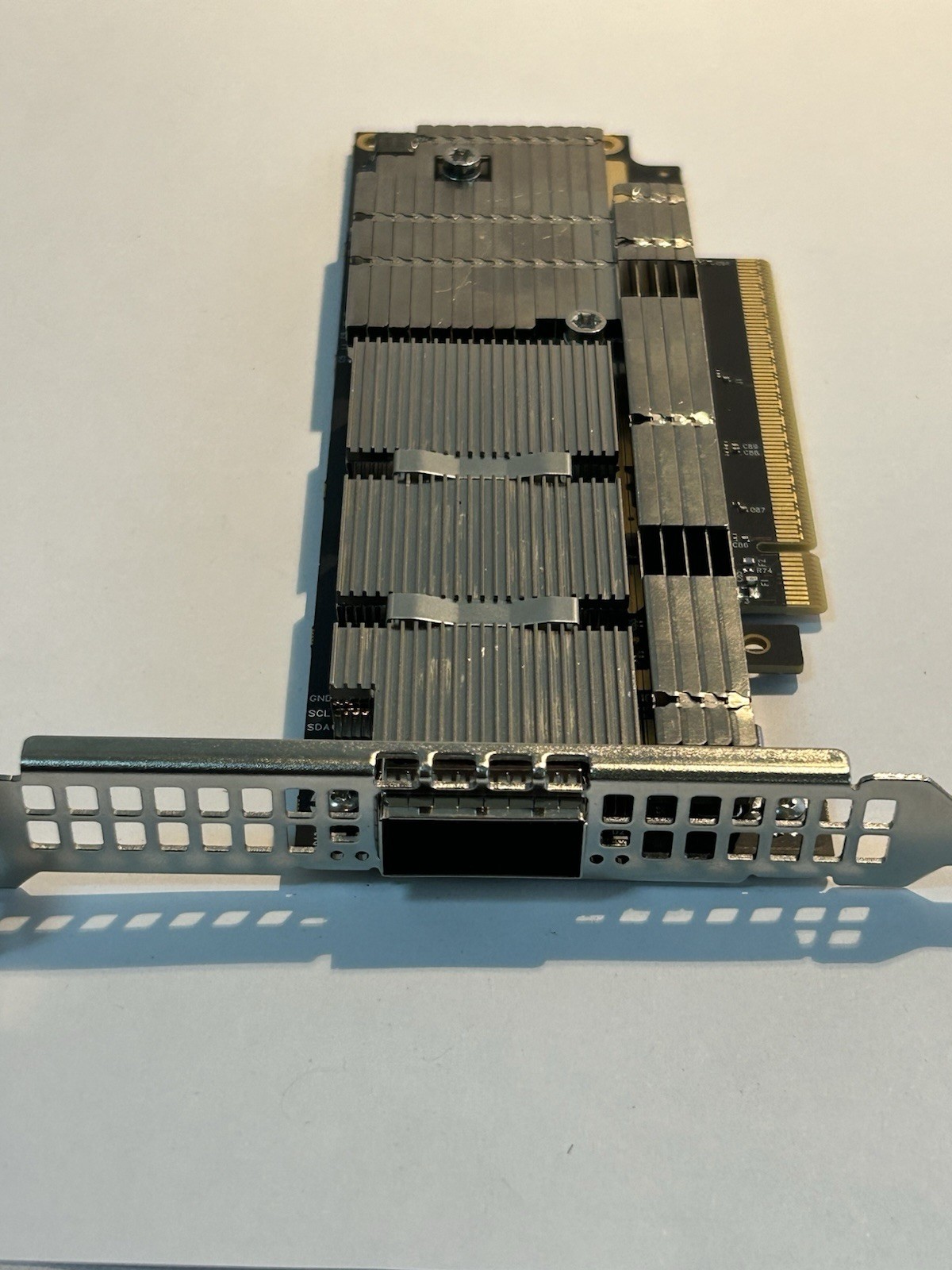 NVIDIA CX75310AA ConnectX-7 Dell DHJP4 400GbE NDR IB 1-Port OSFP PCIe5.0 Adapter