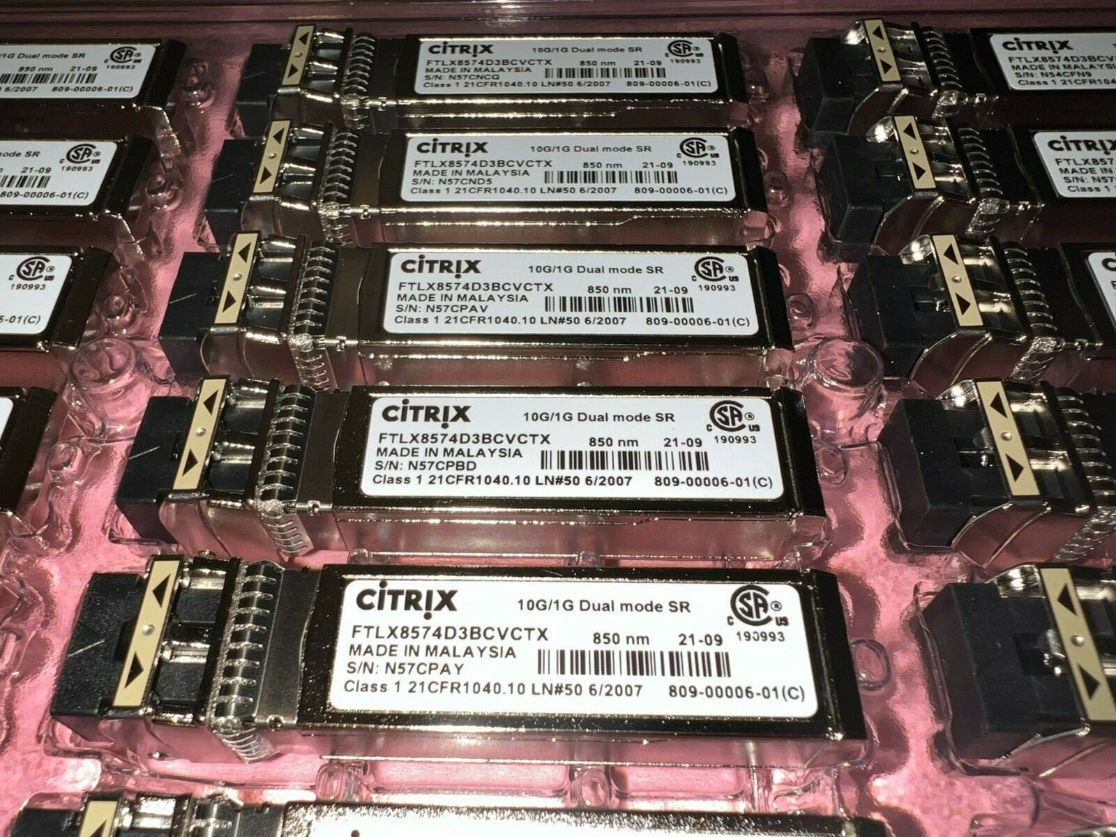 ONE Citrix NetScaler 853-00020-01 CTX-853-00020 SFP+SR 10Gigabit Ethernet