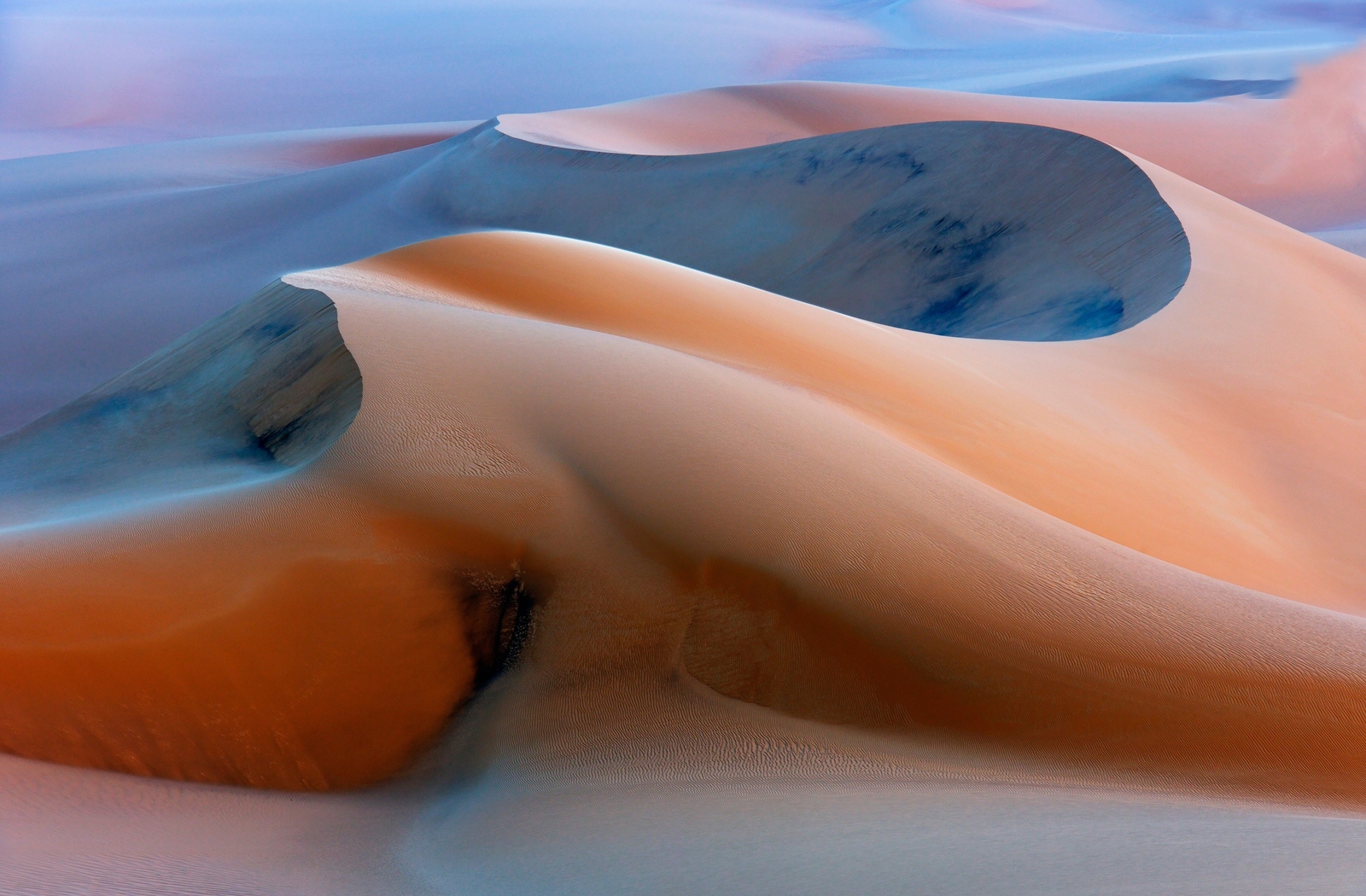 Landscape desert dunes nature Custom Gaming Mat Desk
