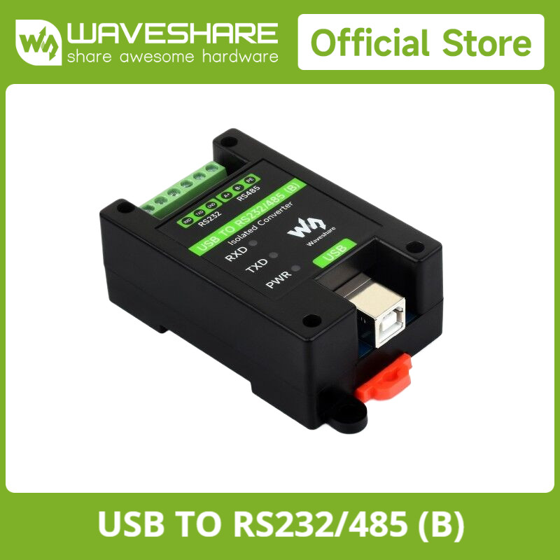 Waveshare USB to RS232/485 Industrial Grade Isolated Converter Original FT232RNL