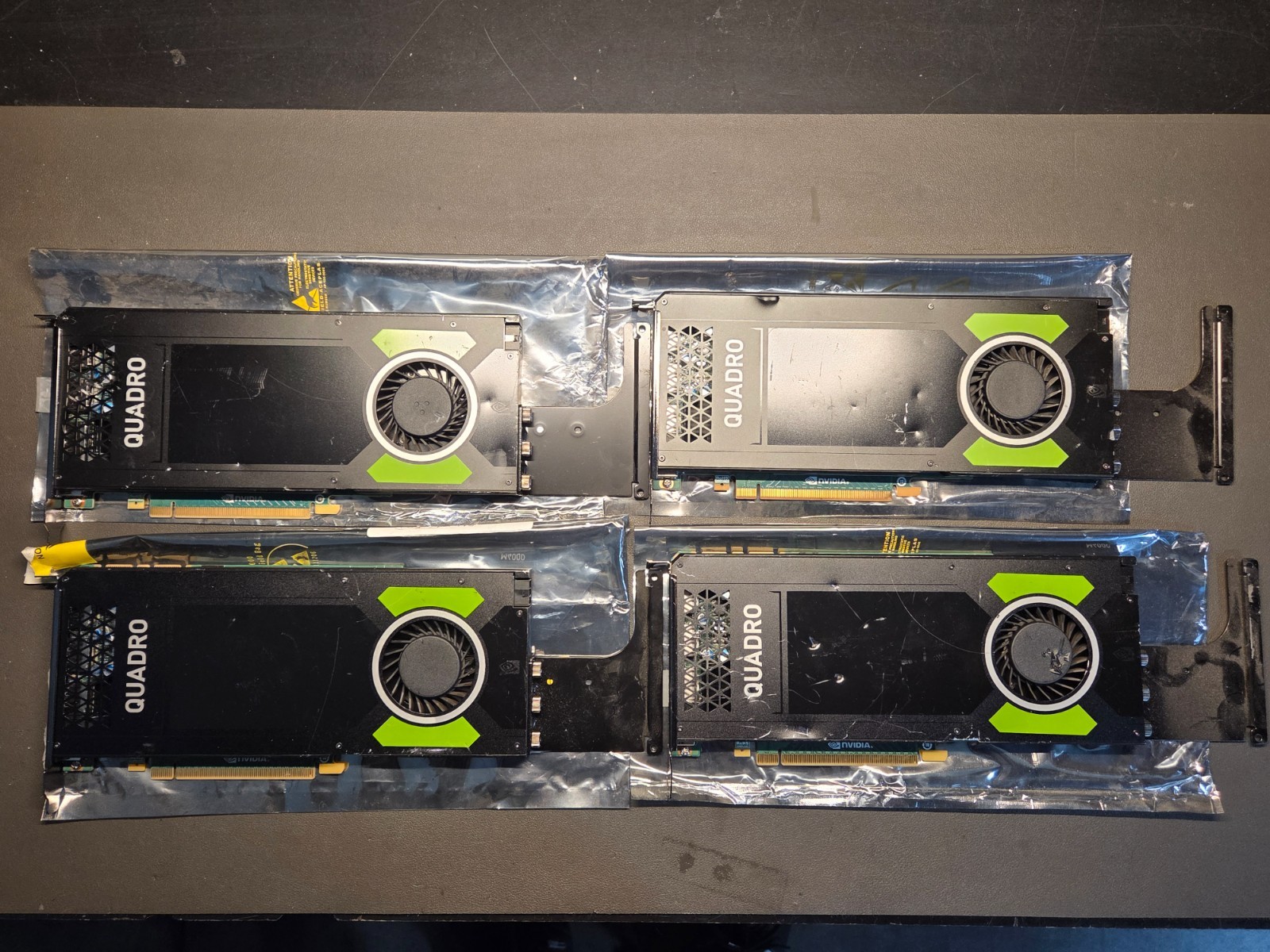 FOR PARTS - Lot of Four (4) NVIDIA Quadro M4000 8GB GPU 699-5G400-0501-112