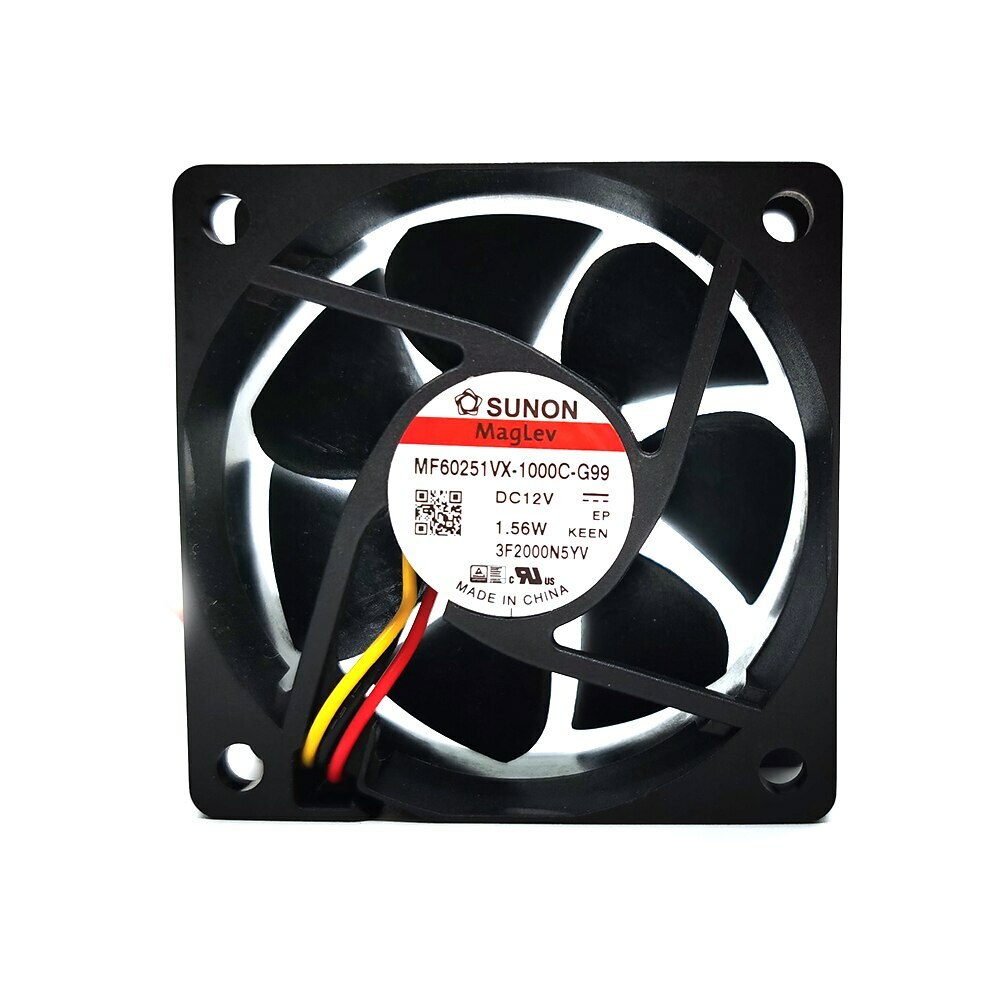 For Sunon MF60251VX-1000C-G99 6025 6CM  DC12V 1.56W 3Pin  COOLING FAN