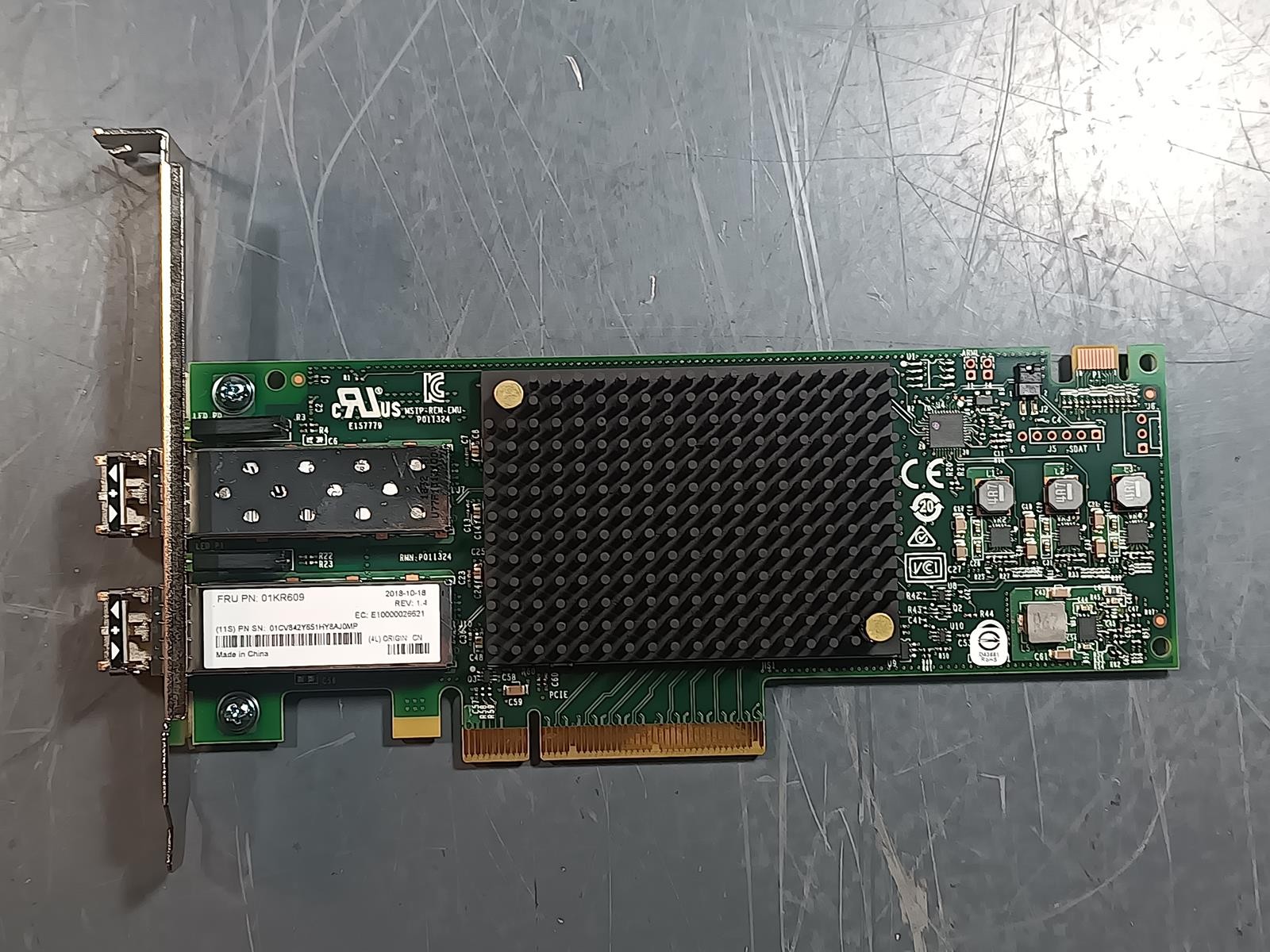 Lenovo Emulex LPE31002 16Gb FC HBA Dual Port PCIe SR550 Server Adapter