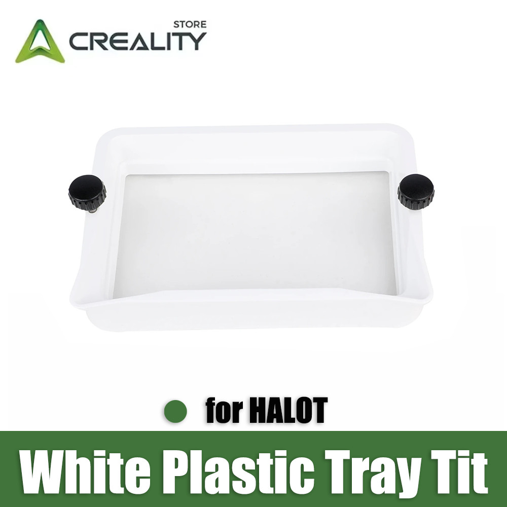 Creality HALOT-R6 Tray Tit_198.56×132.73x30.4_PP_White Original Resin Vat Kit