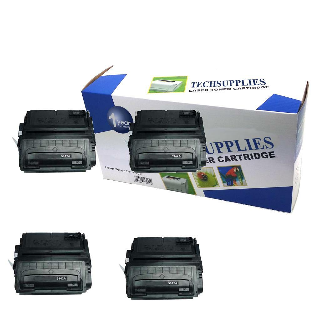 4 toner replace for HP LaserJet 4350 4350dtn 4350dtnsl 4350n 4350tn4 Q5942A 42A