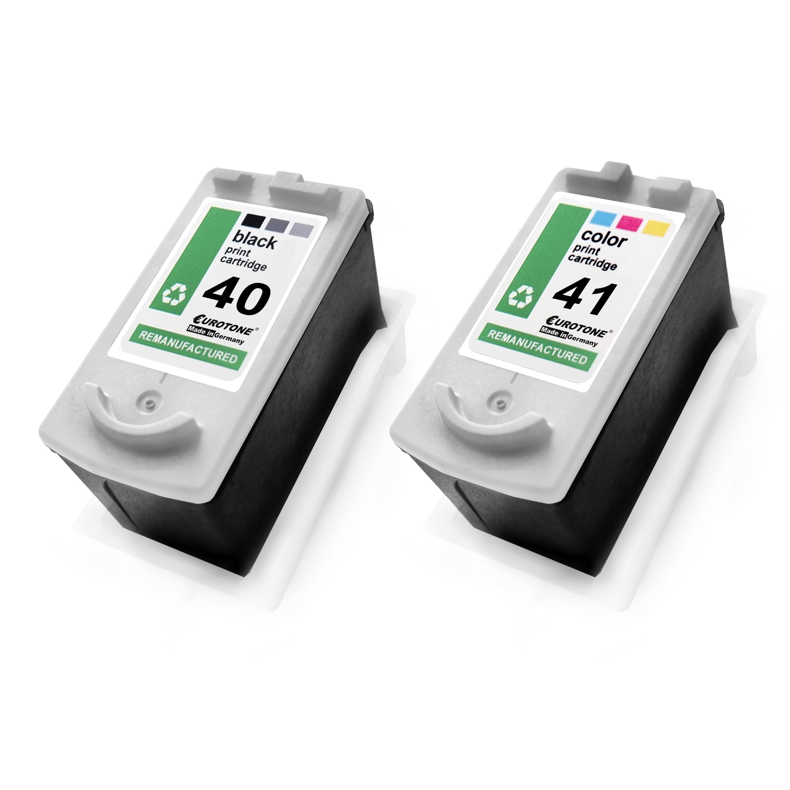 2x cartridge 1+1 for Canon Pixma MP-460 MP-140 MP-450-X