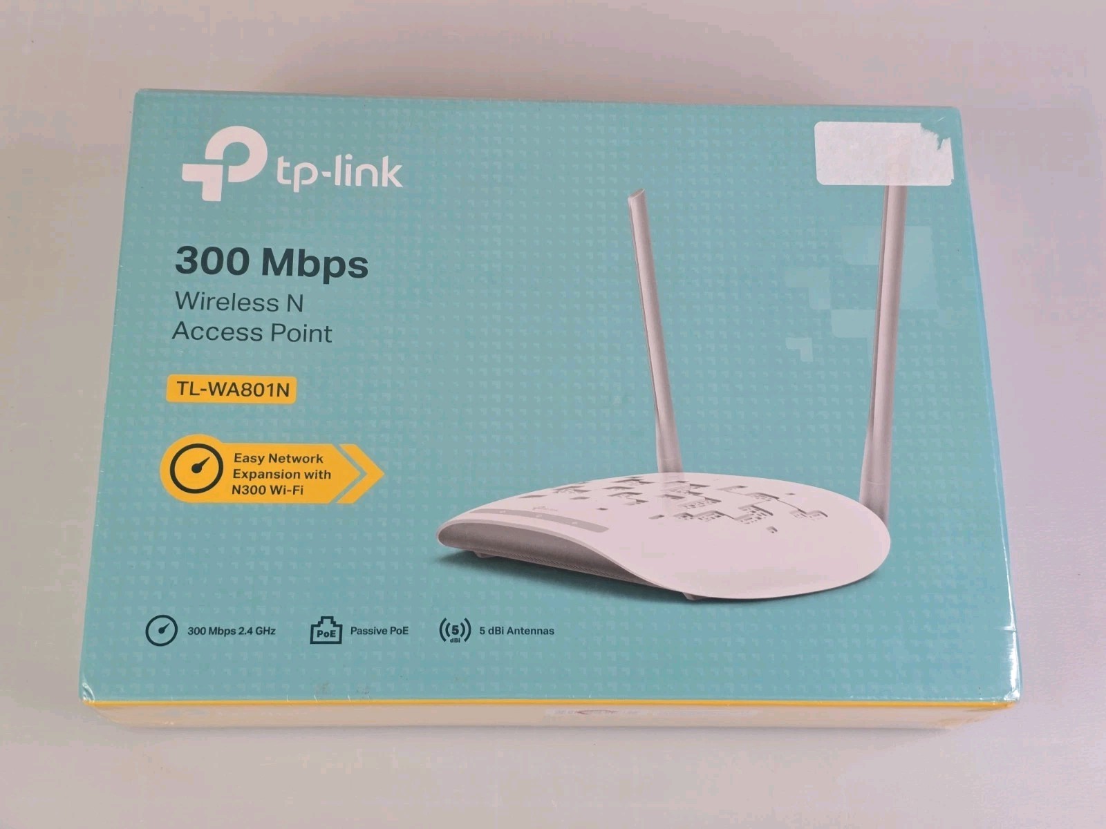 TP-Link Wifi Access Point TL-WA801N White Range Extender Single Brand New Sealed