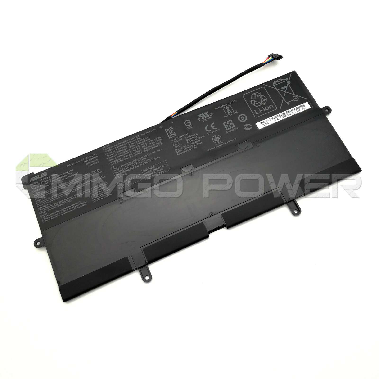 New Genuine C21N1613 Battery for Asus Chromebook Flip C302CA-1A C302C C302SA OEM