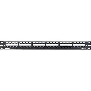 Panduit 24-Port All Metal Modular Patch Panel w/ Strain Relief Bar 1RU CP24WSBLY