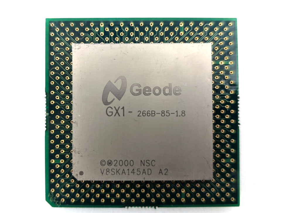 National Semiconductor Geode GX1-266B-85-1.8 266MHz/16KB CPU Processor BGA352