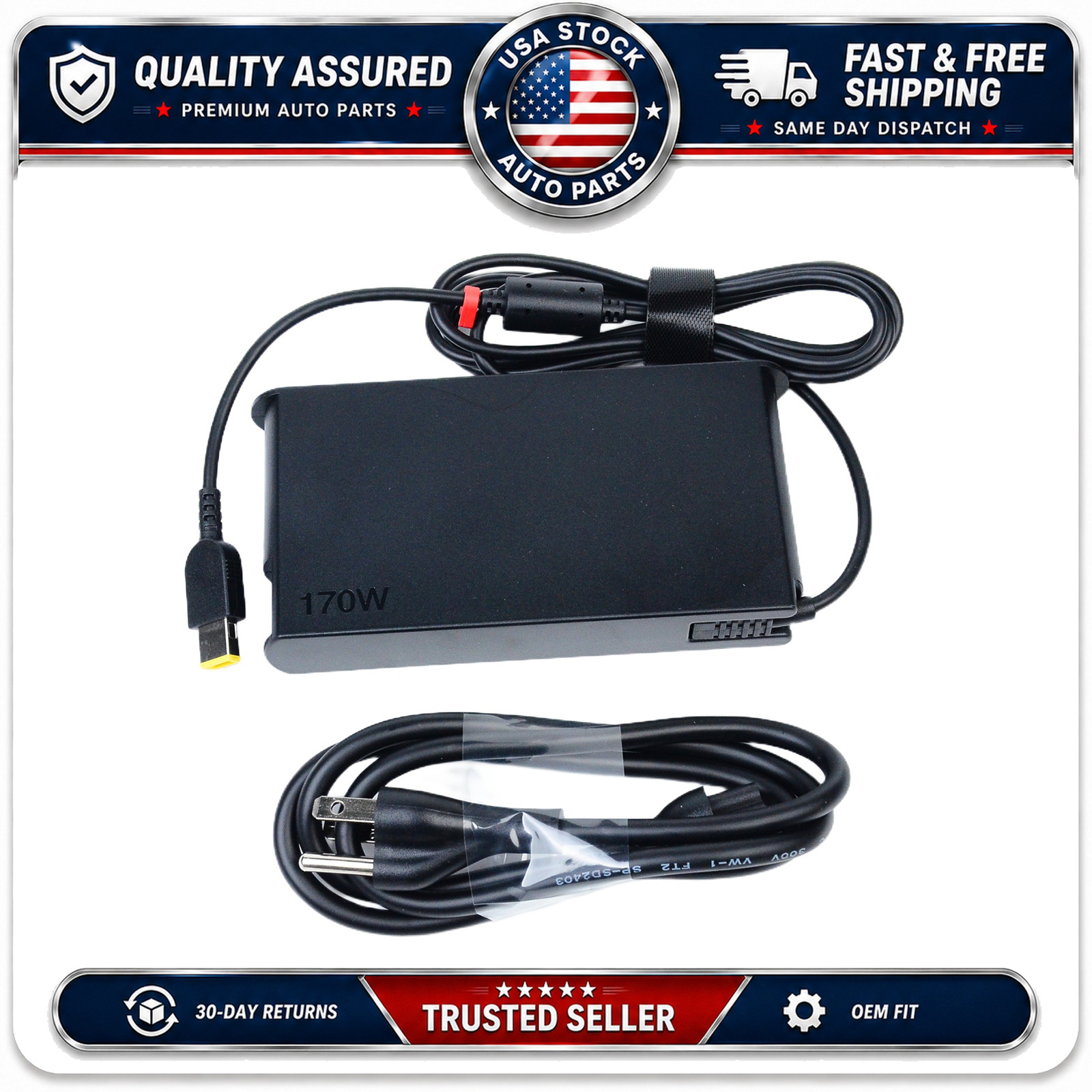 02DL137 SLIM 170W 20V Adapter for Lenovo ADL170SDC2A ADL170SCC2A Laptop Charger