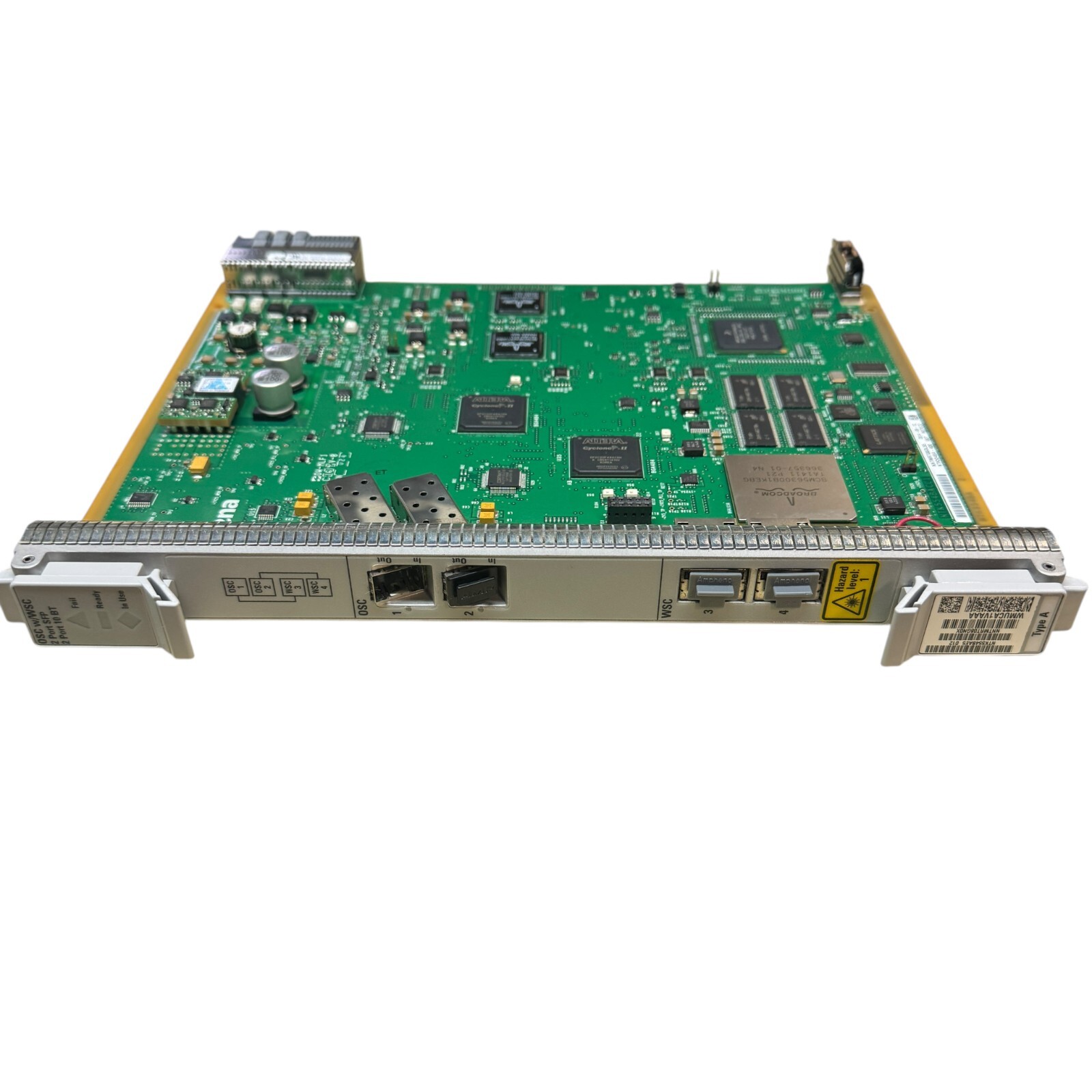 CIENA NTK554BAE5 OME 6500 OSC w/WSC 2 Port SFP/2 Port 10BT