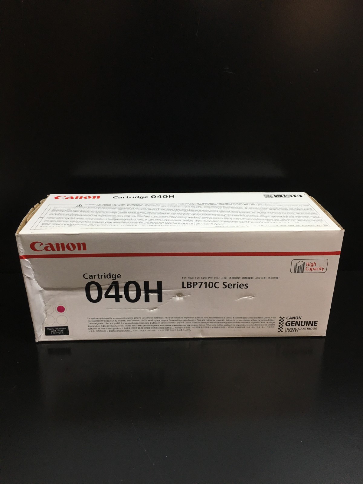 Canon Genuine 040H Magenta Cartridge For LBP710C Printer