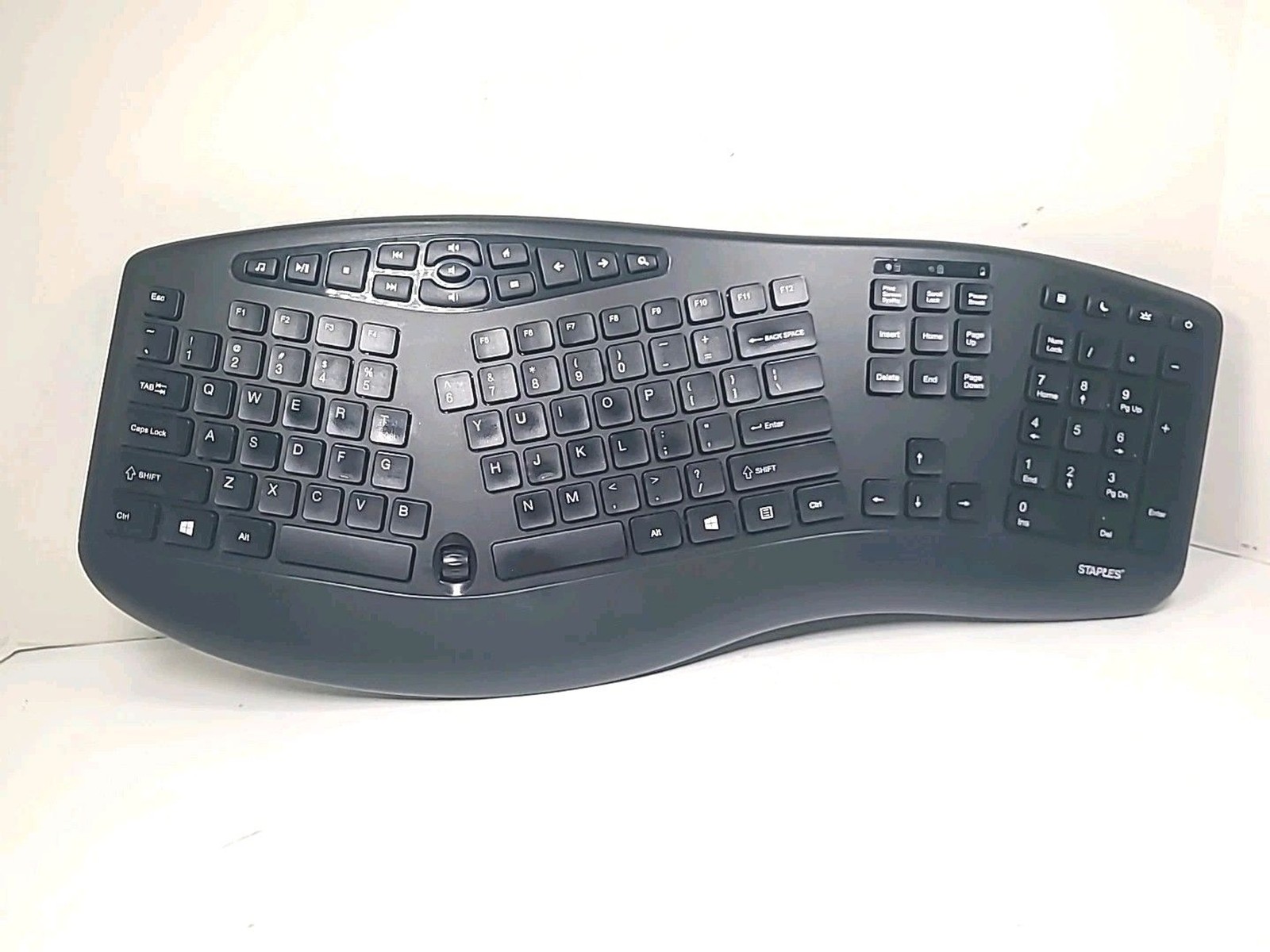 Staples Wireless Ergo Keyboard Used Tested
