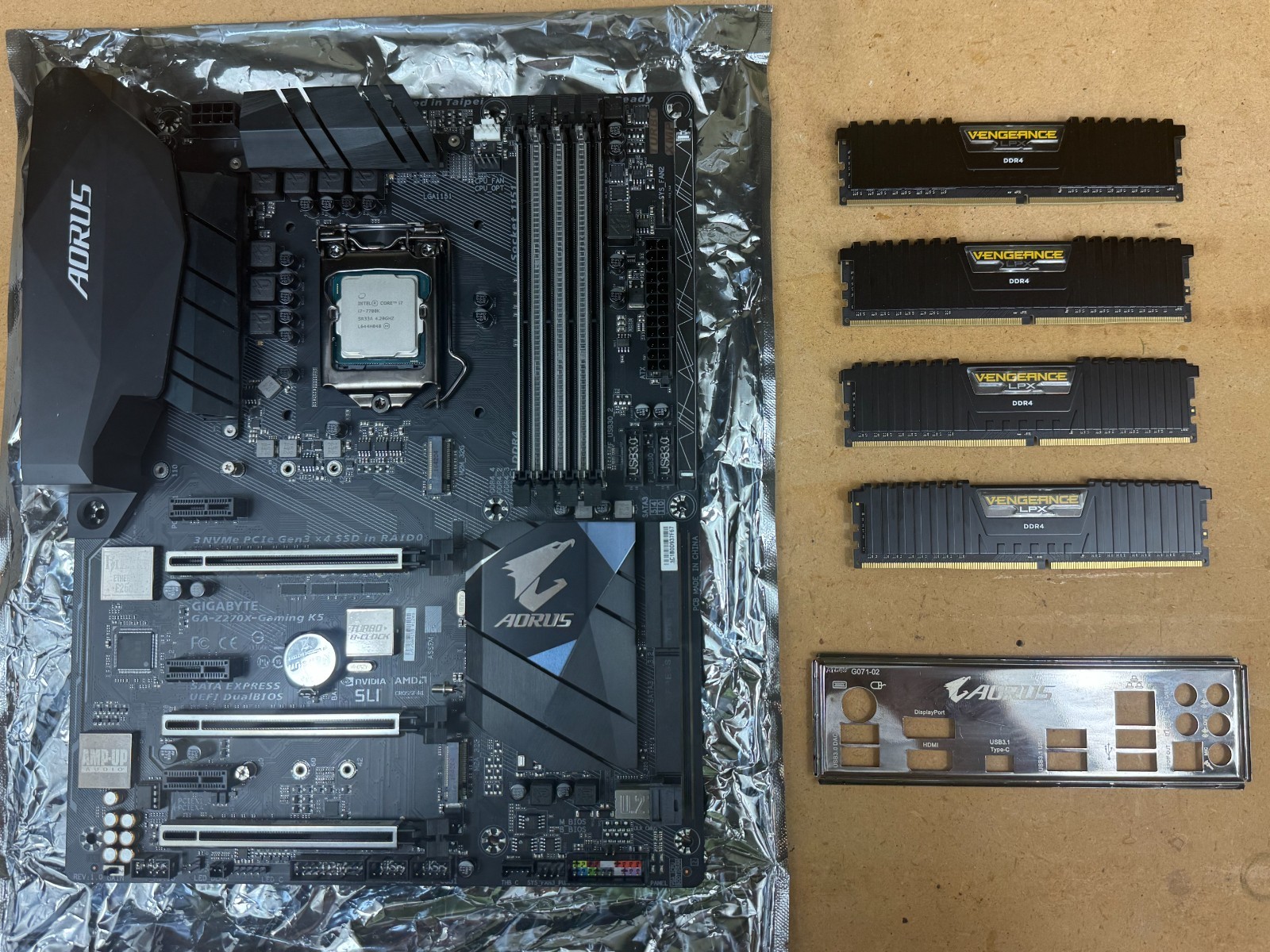 i7-7700K + Z270 + 16GB DDR4 RAM | MSI GTX 970 Option | PC Gaming Bundle