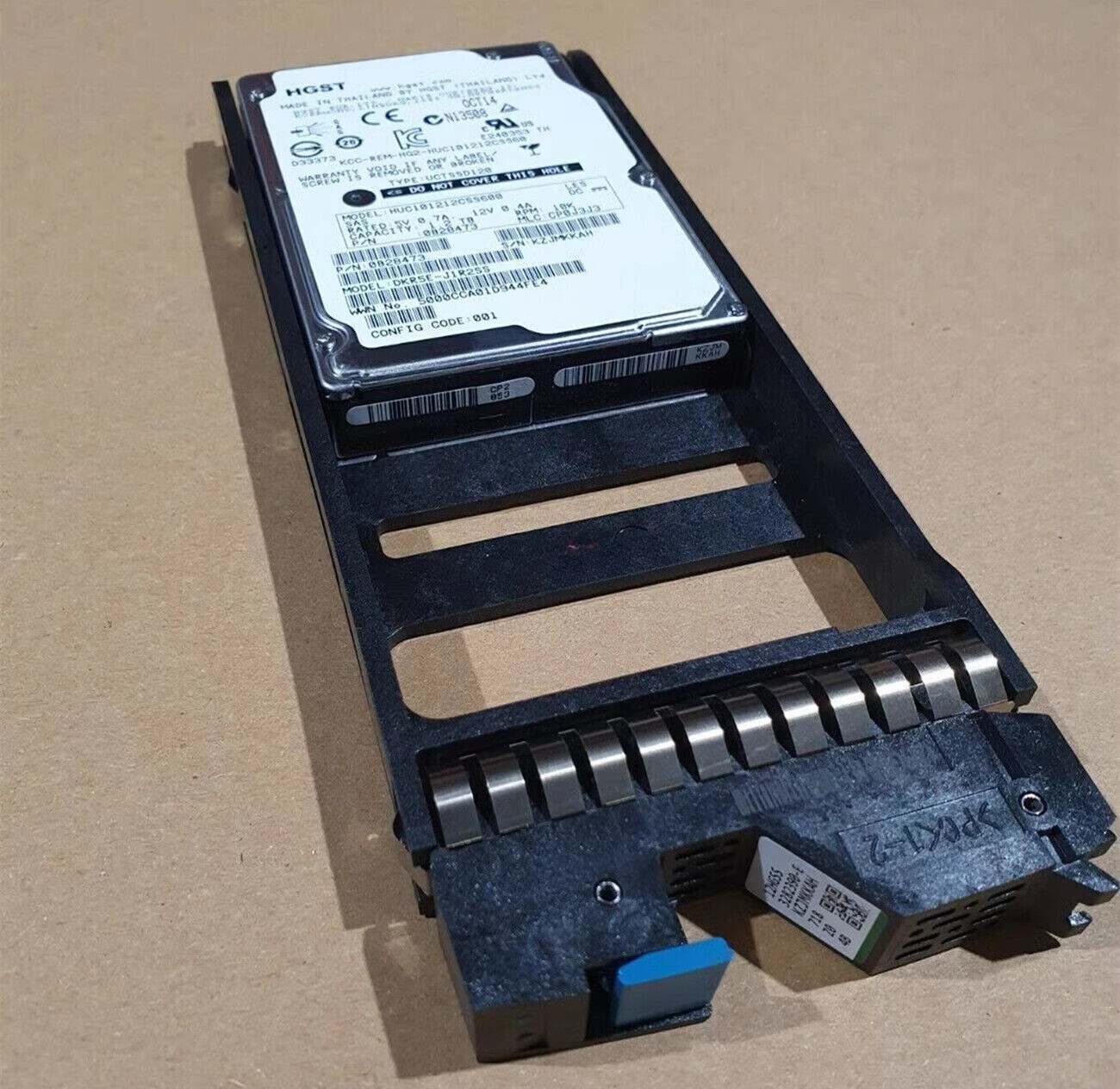 HUC101212CSS600 (0B28473) HGST 1.2TB 2.5" SAS HDD 10k RPM  W/ tray DKR5E-J1R2SS