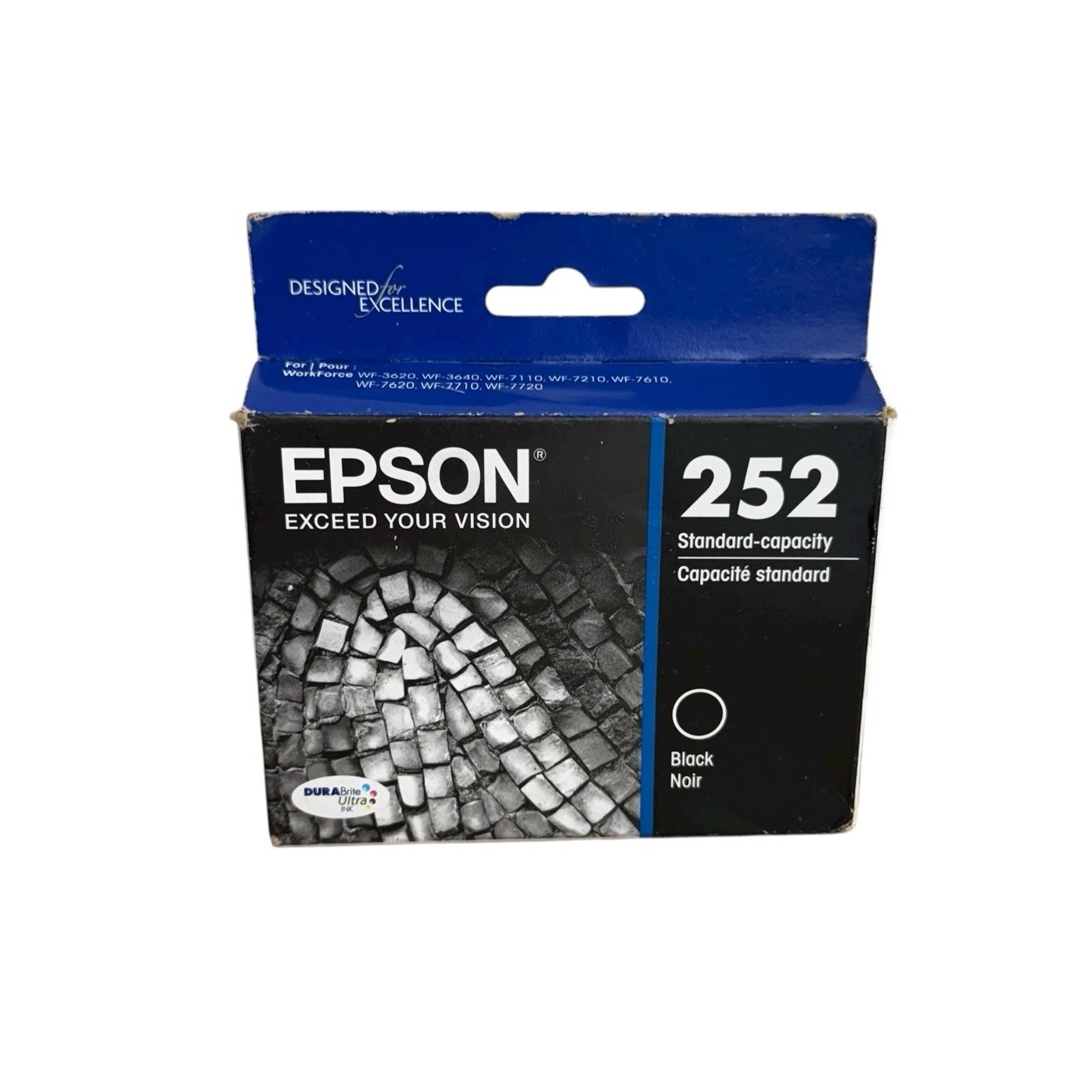Genuine Epson T252120 252 Standard Capacity Black Ink Cartridge EXP 08/2025 NEW
