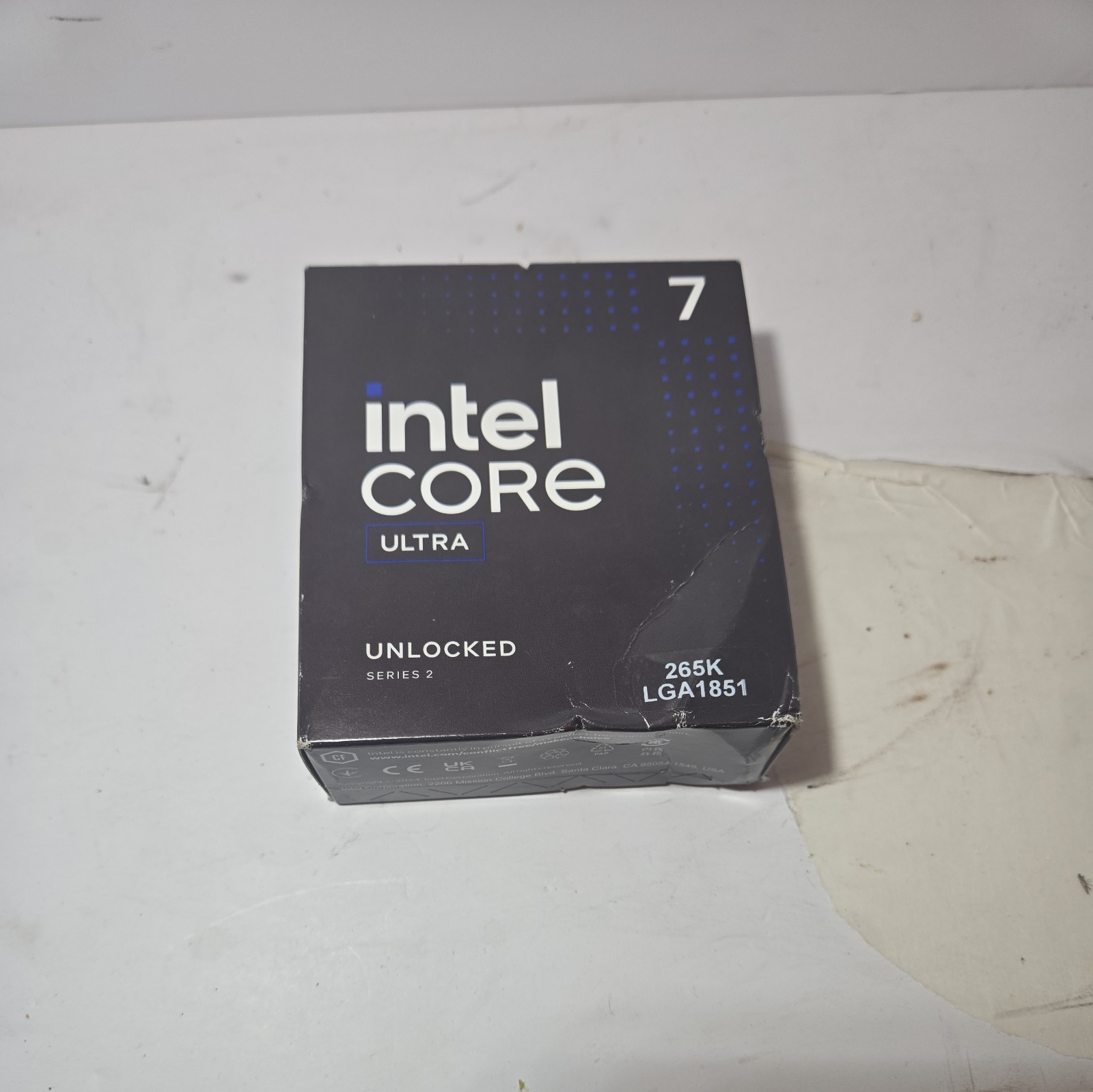 Intel Core Ultra 7 265K CPU Desktop Processor LGA 1851 20-Core - New