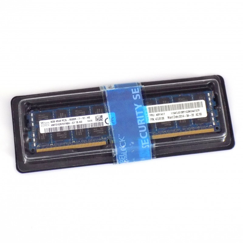 8GB IBM Lenovo 49Y1417 HMT31GR7EFR8A-G7 T8 AD DDR3L-1066Mhz PC3L-8500R ECC RDIMM