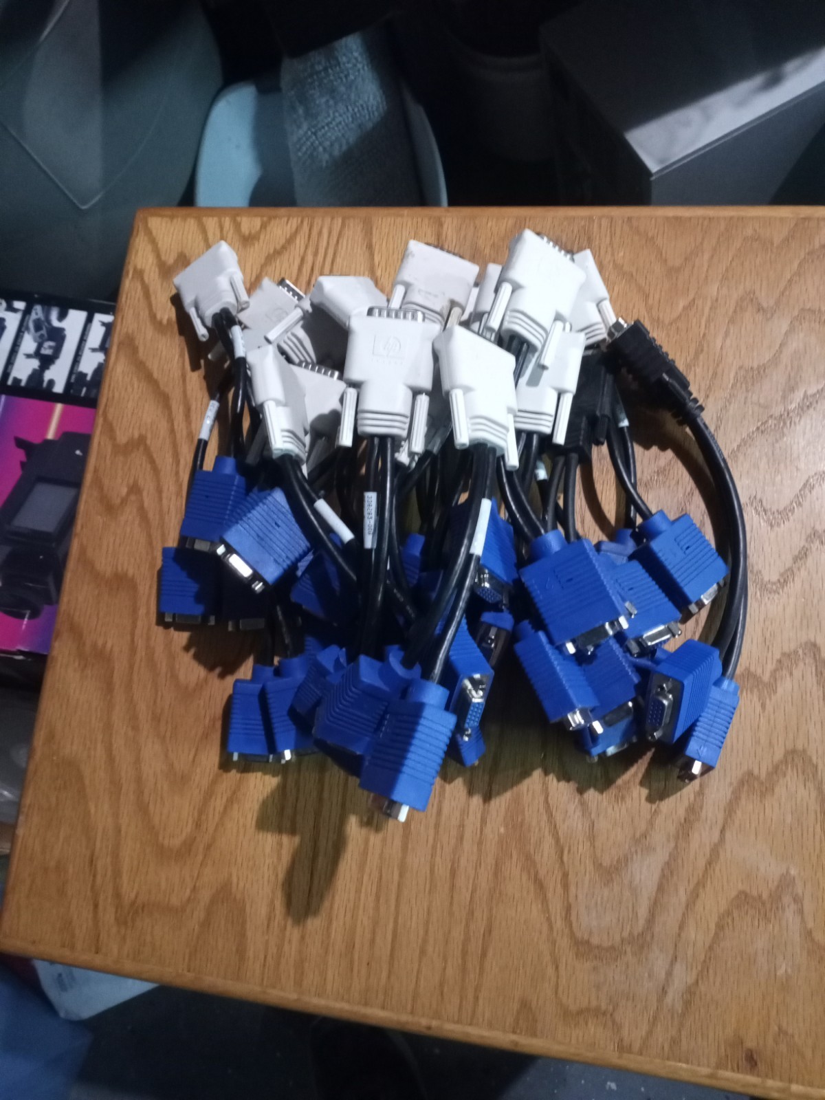 Lot Of 20 HP 338285-008 DMS-59 to Dual VGA Splitter Cable 2x 15-Pin Female OEM