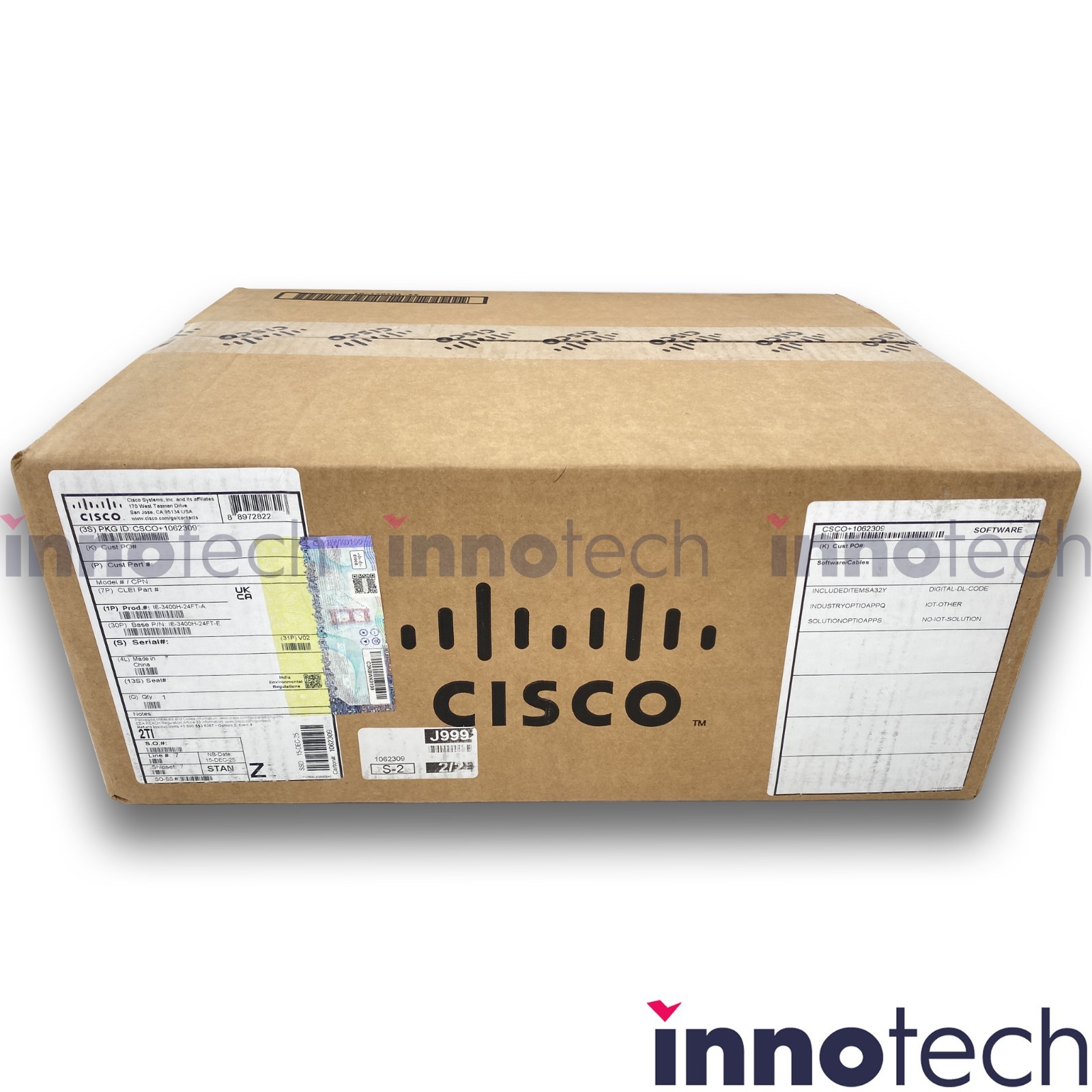 Cisco IE-3400H-24FT-A Catalyst Ethernet Switch Network Advantage New Sealed