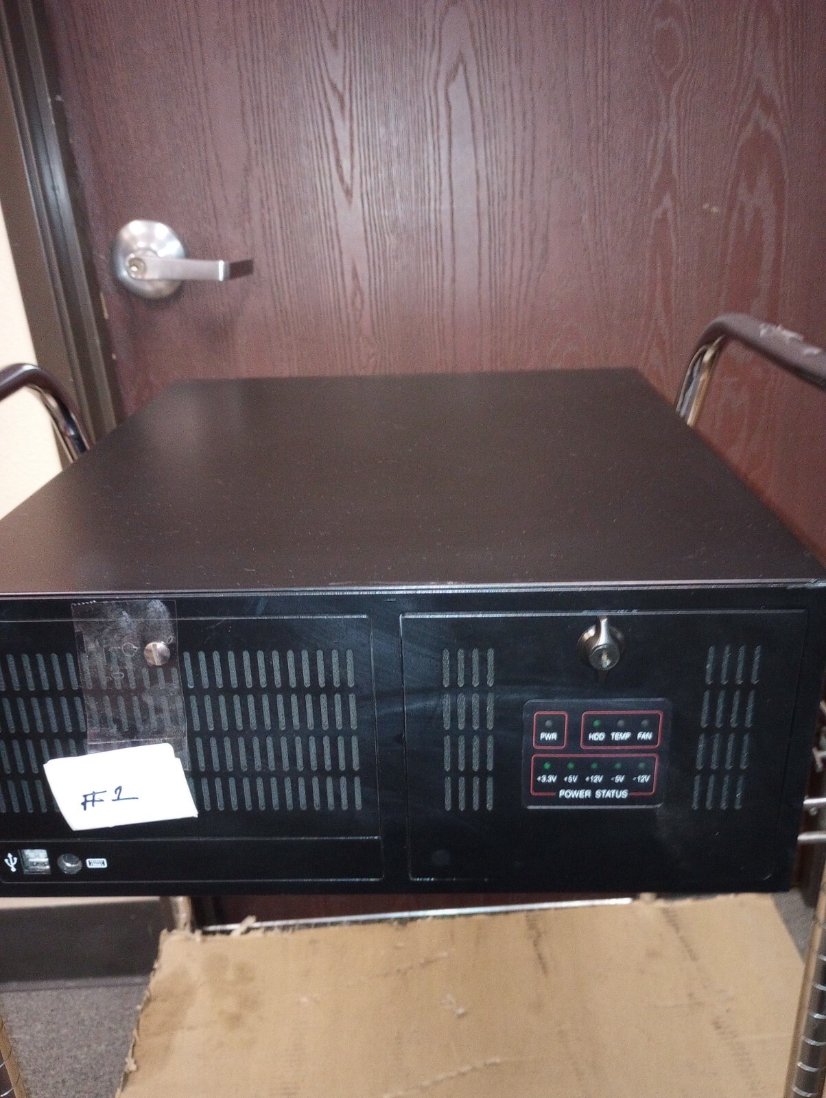 ADVANTECH CORP COMPUTER ACP-4000BP-00XE ,WINDOWS XP,250GB, DVDRW,  (2 300W PS