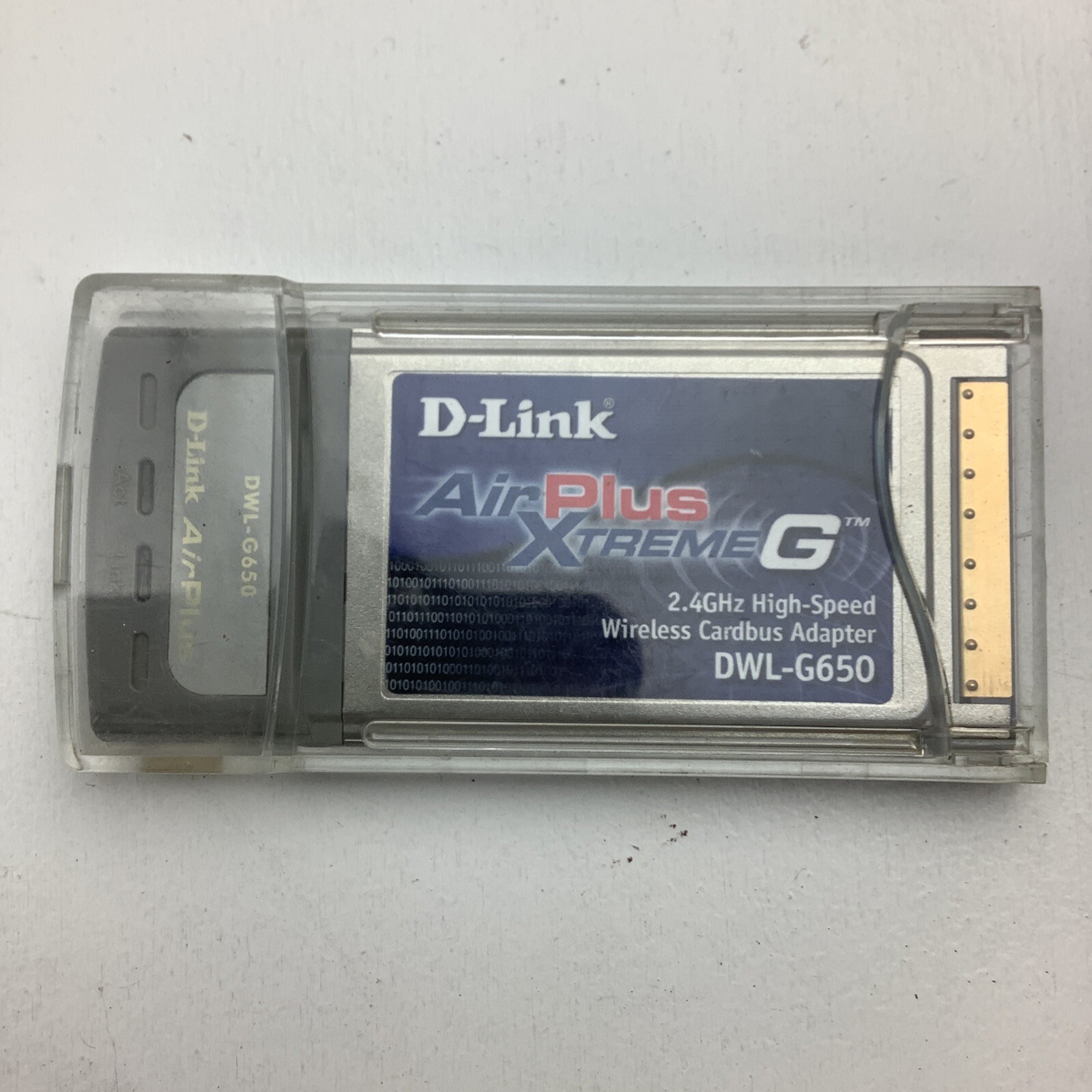 D-Link AirPlus XtremeG 2.4Ghz High-Speed Wireless Cardbus Adapter DWL-G650