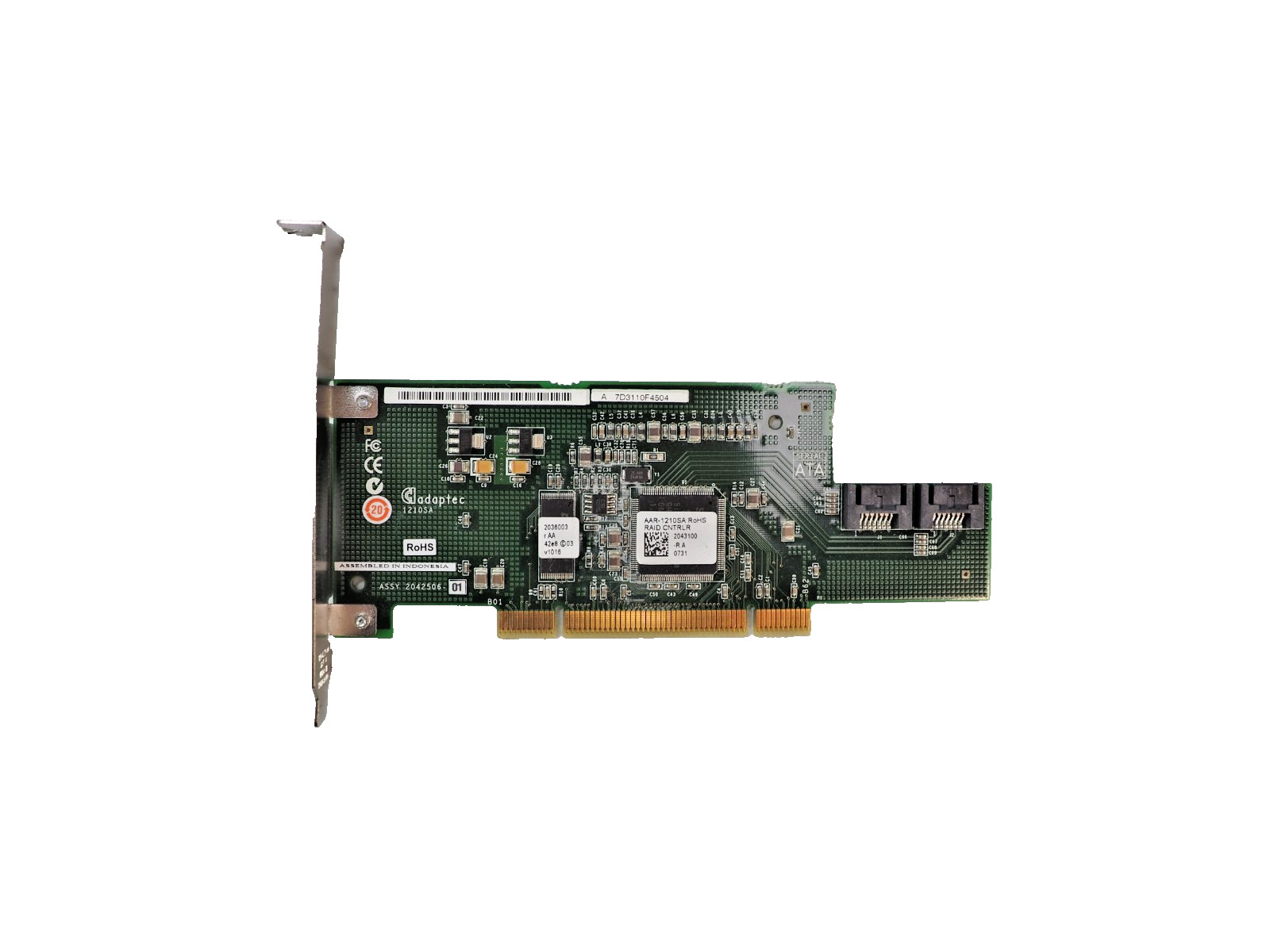 Adaptec FAB AAR-1210SA 2042507-00 RAID Controller Card