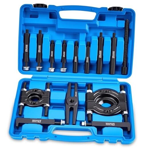 Bearing Puller and Splitter Kit, Separator and Puller Set, Pinion Bearing BLUE
