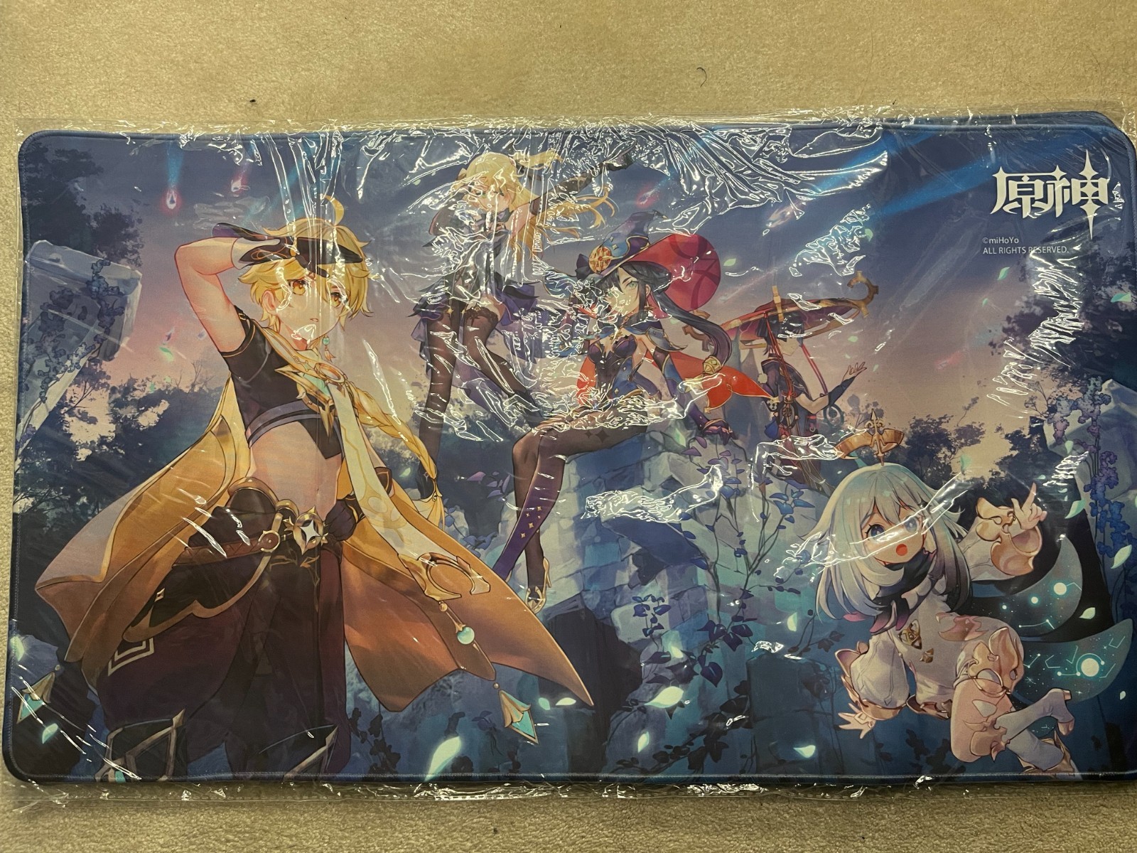 Genshin Impact Desk Mat Mouse Pad Official Good Mihoyo Hoyoverse