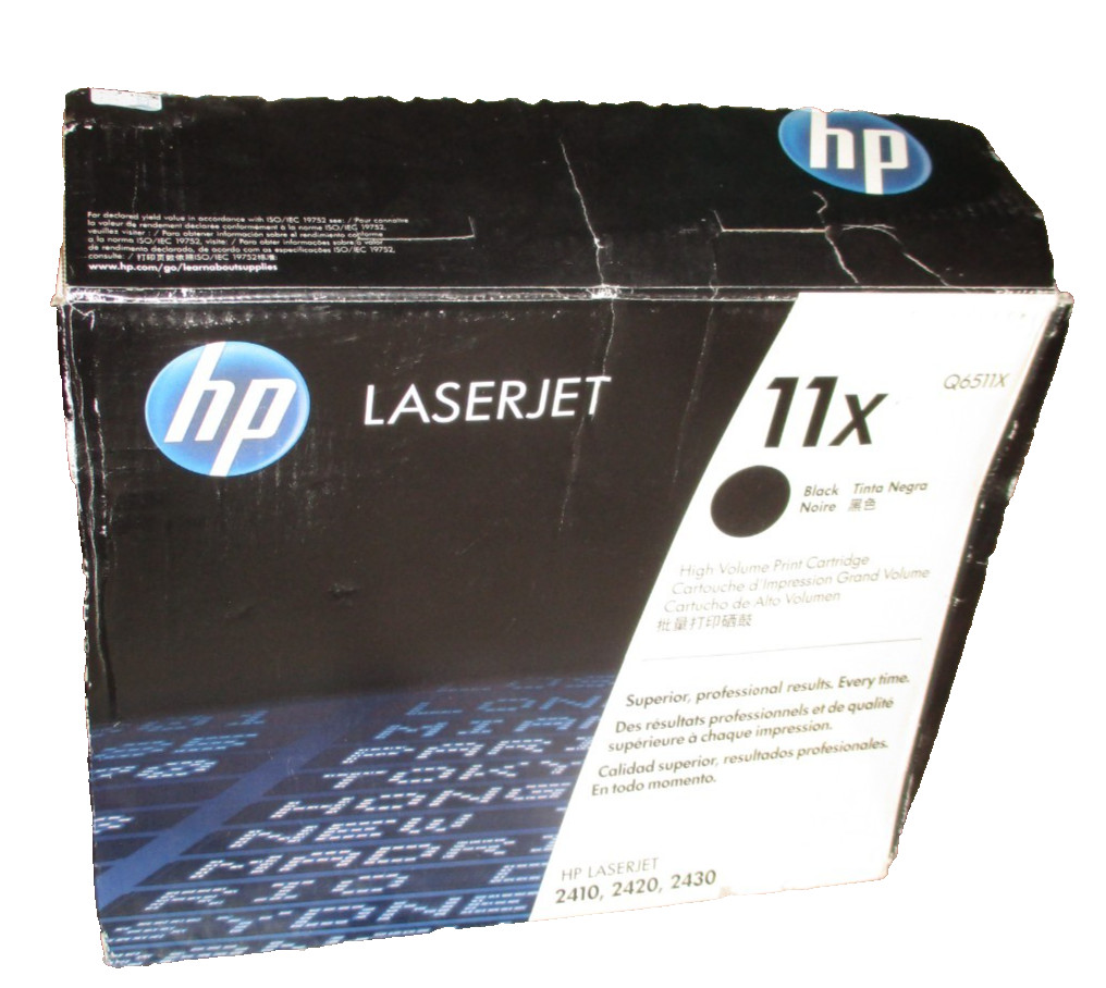 HP Q6511X 11X Black Original LaserJet Toner Cartridge LaserJet - OPEN BOX