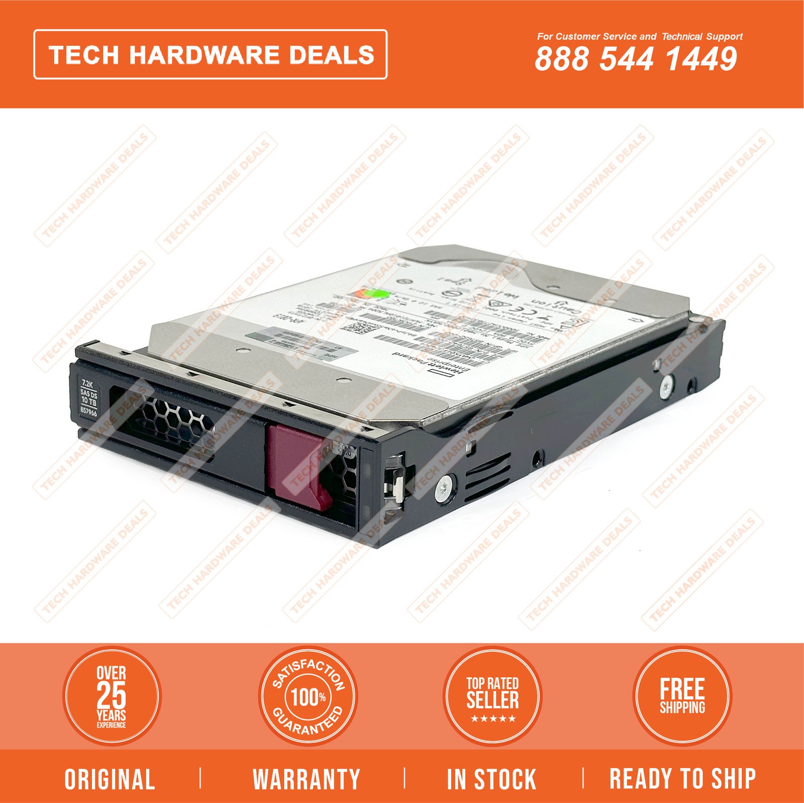 857966-001    HPE 10TB SAS 12G 7.2K LFF LP He 512e DS HDD