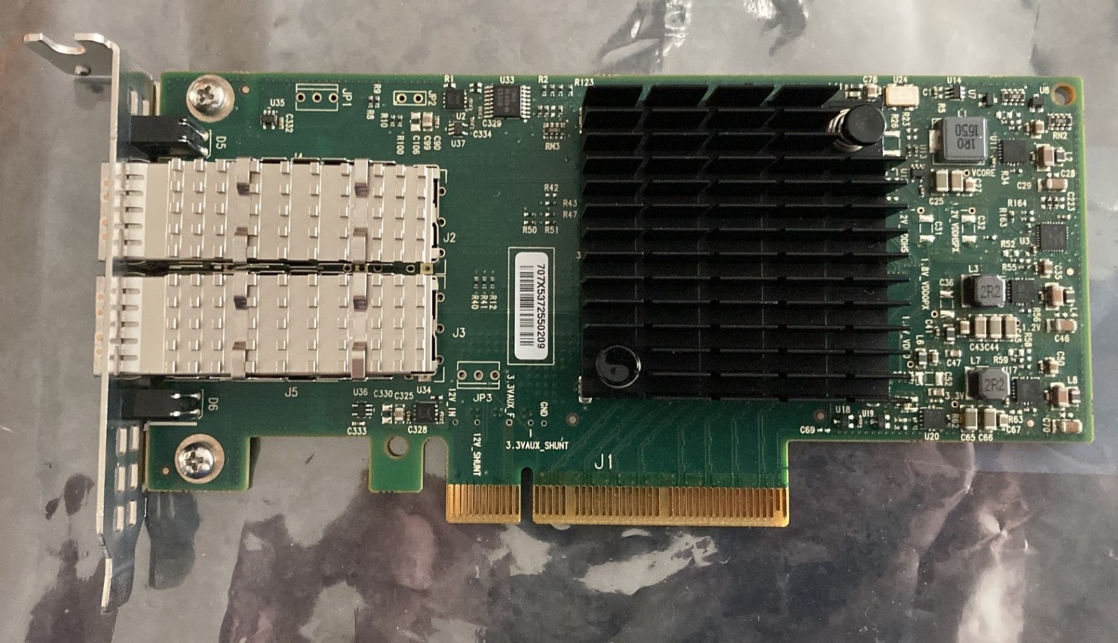 Mellanox CX4121C Dual 25GbE SFP+ Network Adapter NIC Dell 020NJD Low Profile