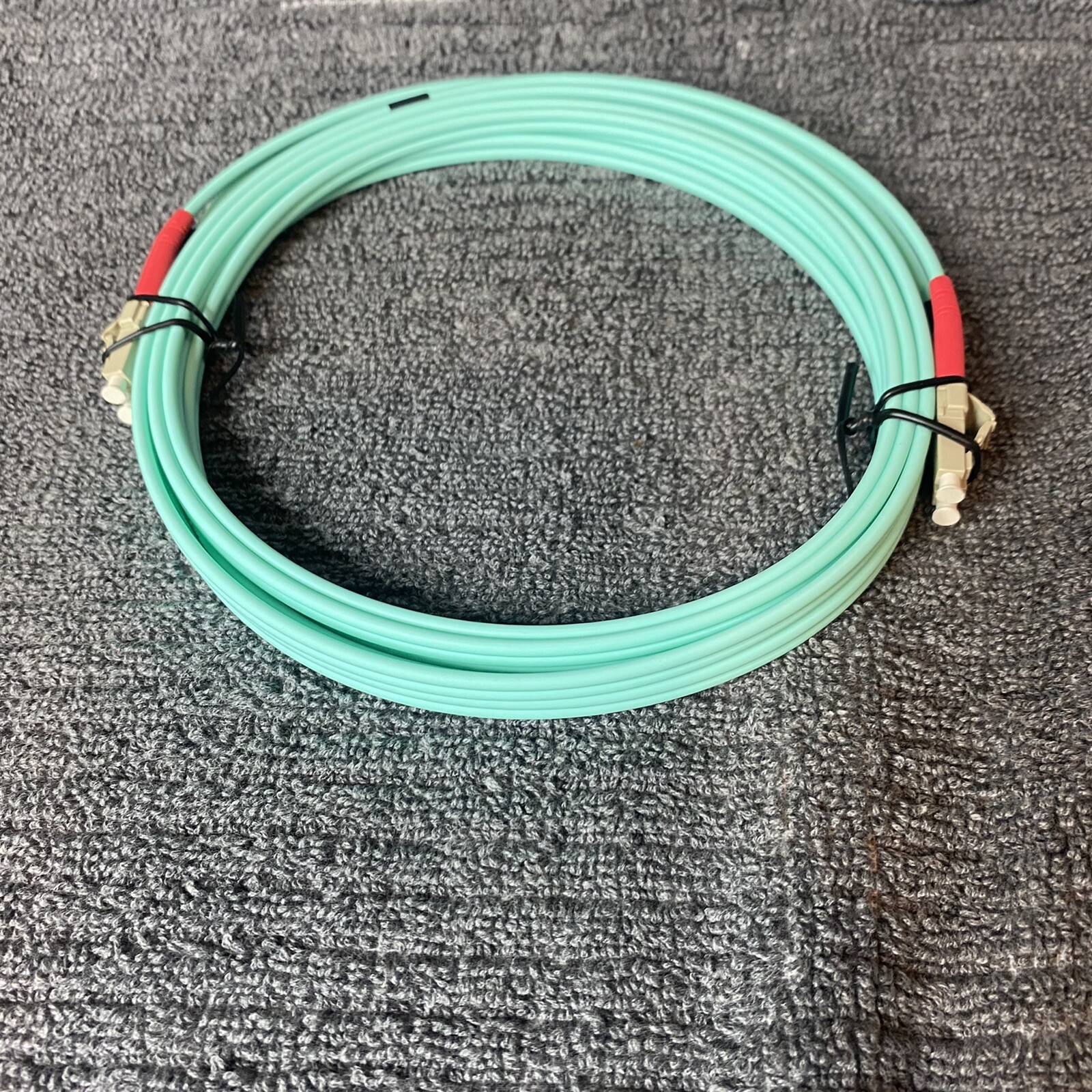 StarTech 3M 10 Gb Aqua Multimode 50/125 Duplex Lszh Fiber Patch Cable Lc